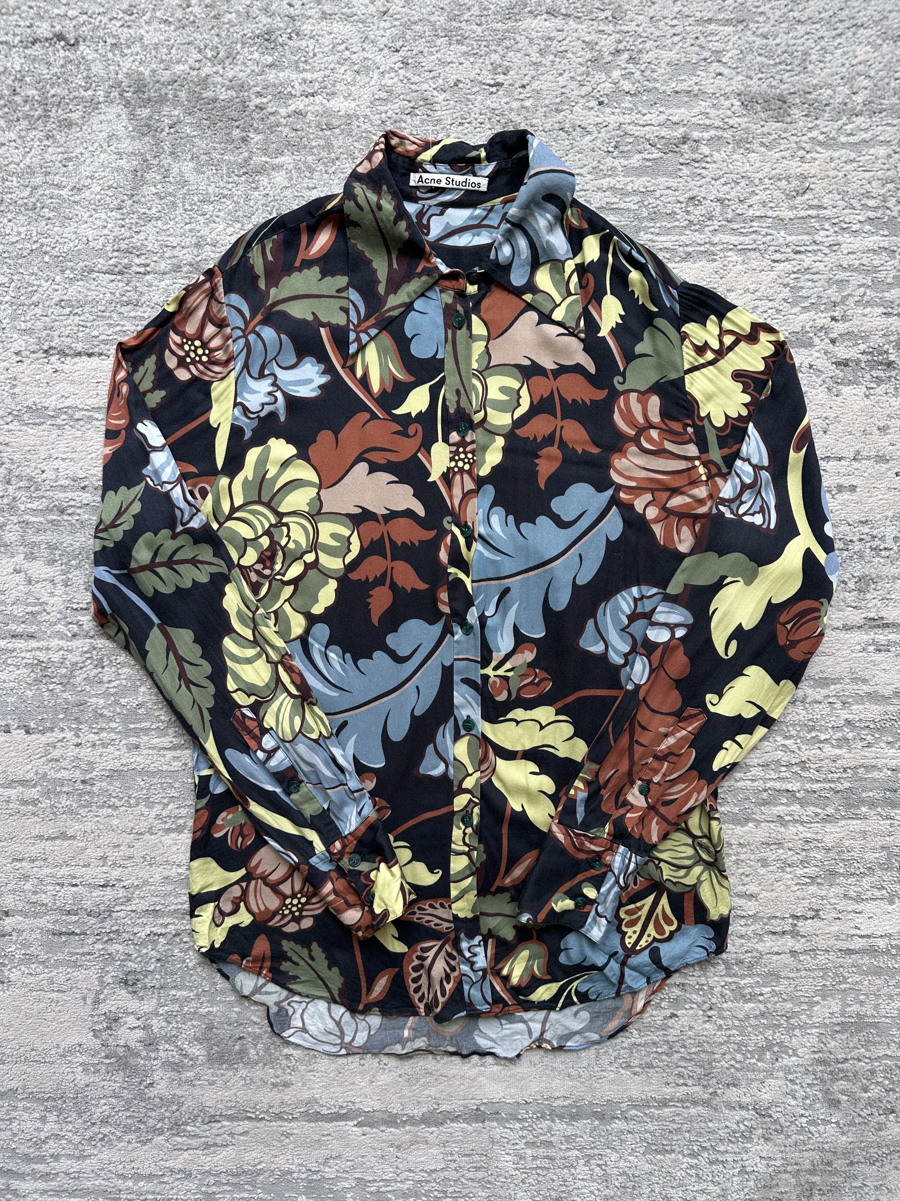 Acne Studios Vintage Archive Acne Studios printed shirt Size L / US 10 / IT 46 - 1 Thumbnail