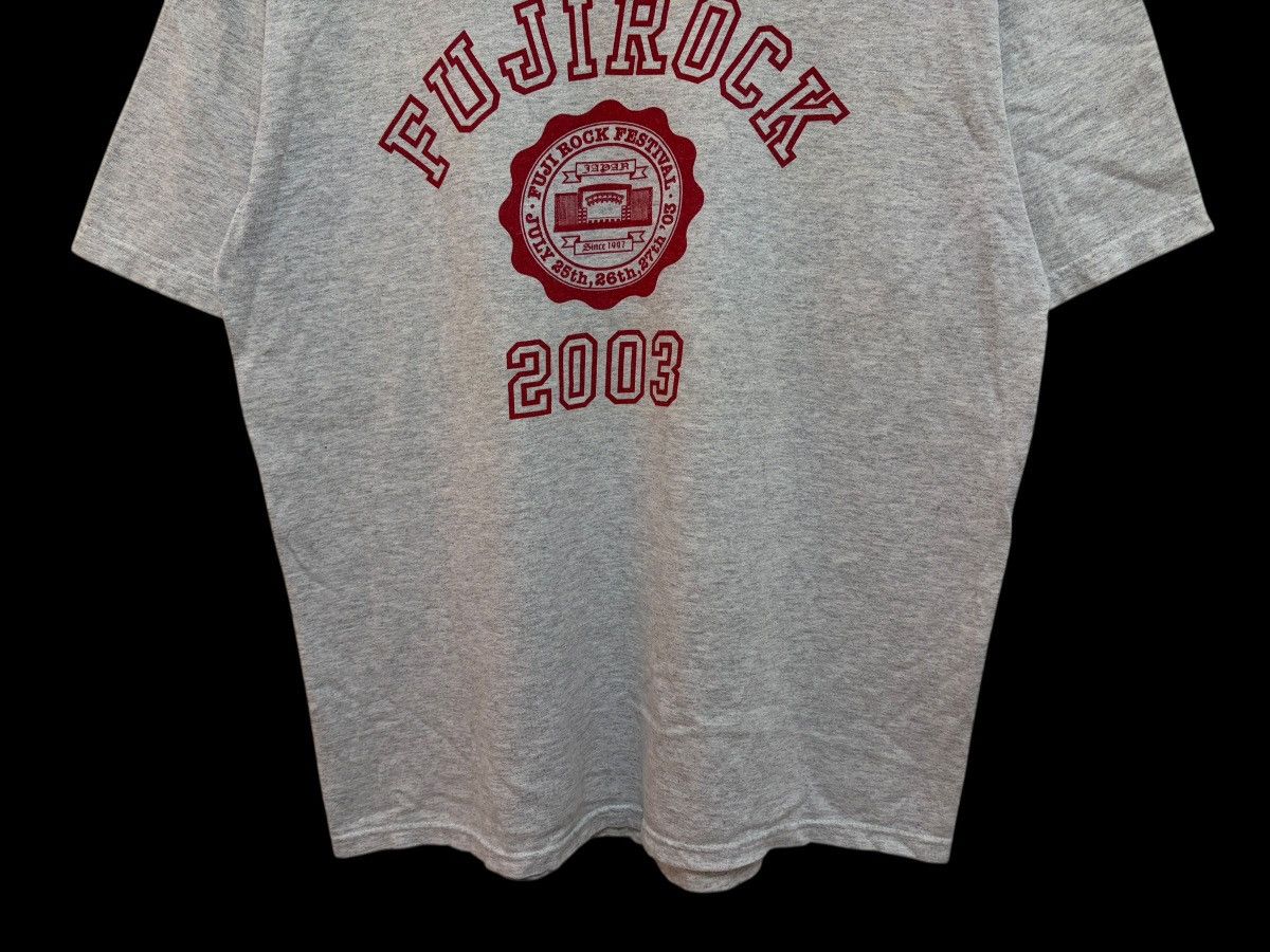 Band Tees VINTAGE 2003 FUJIROCK FESTIVAL BADGE LOGO ANVIL Size US M / EU 48-50 / 2 - 4 Thumbnail