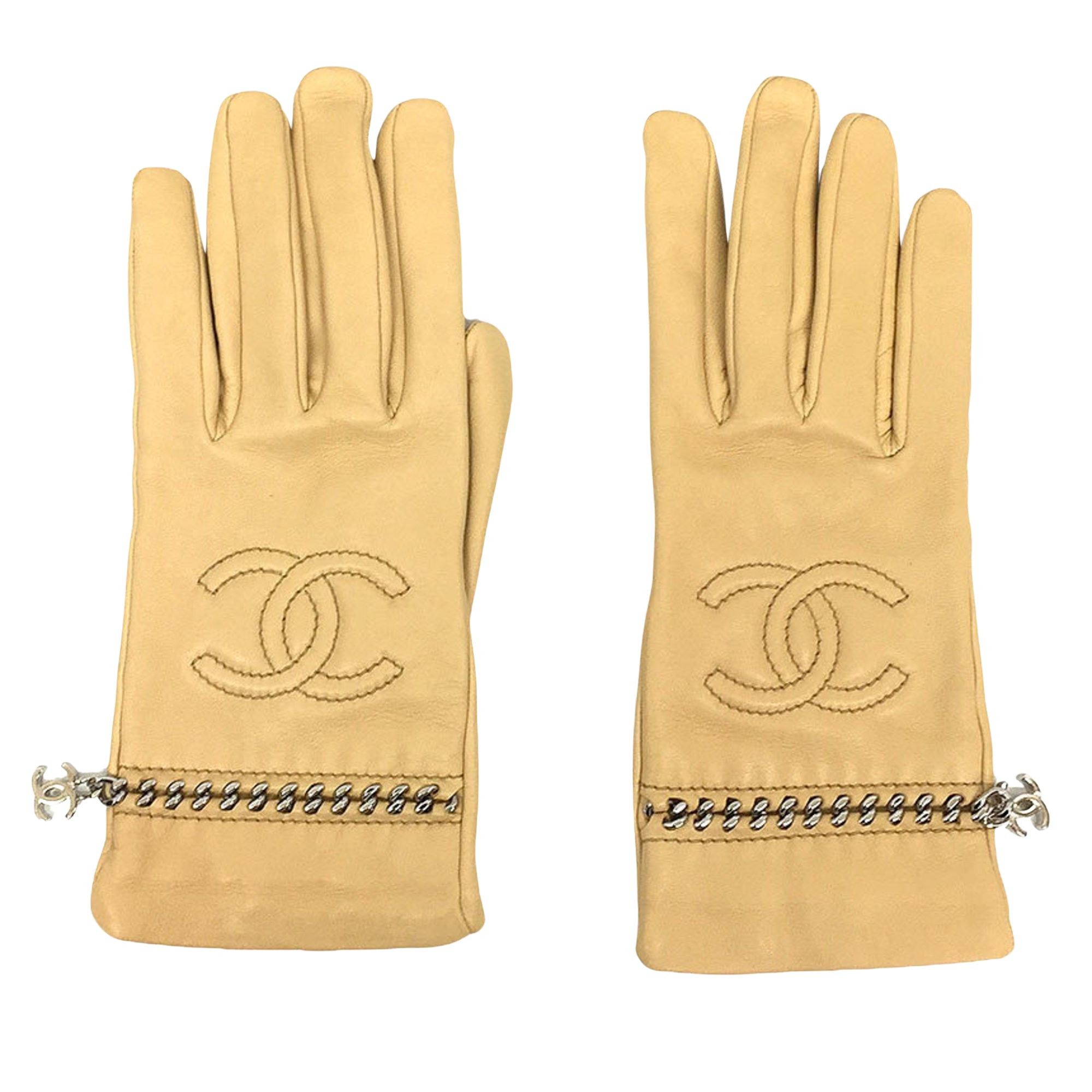 Chanel Chanel Coco Mark gloves Size ONE SIZE - 1 Thumbnail
