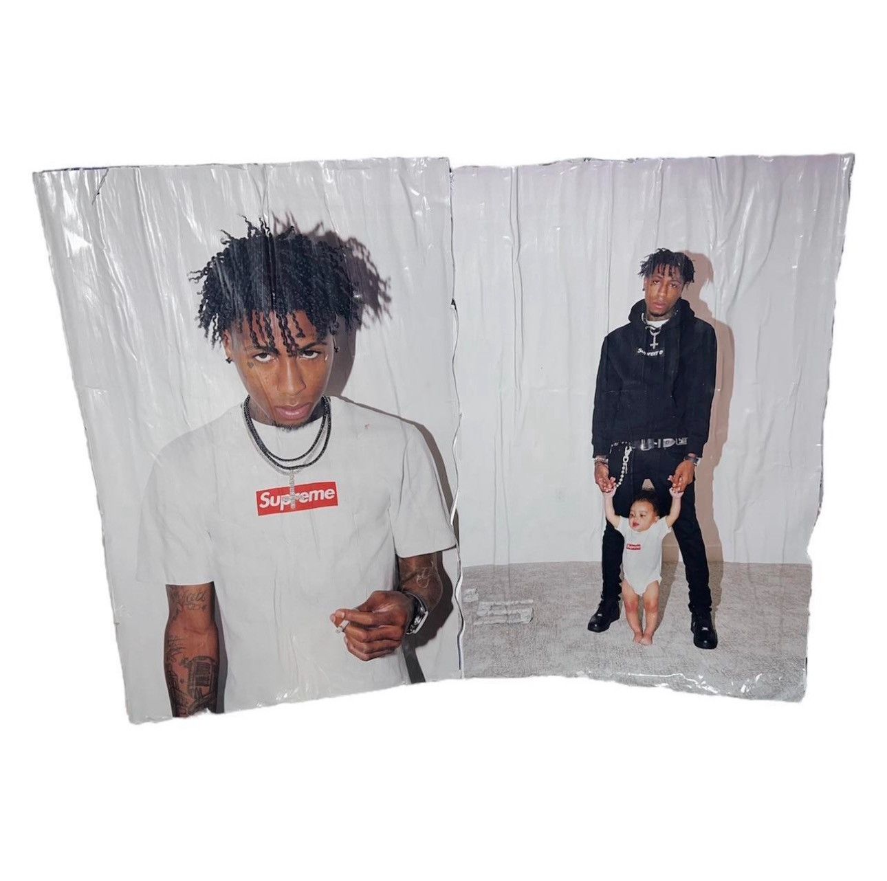 Supreme FW23 Supreme Youngboy NBA Poster Rare Rapper Music | Grailed