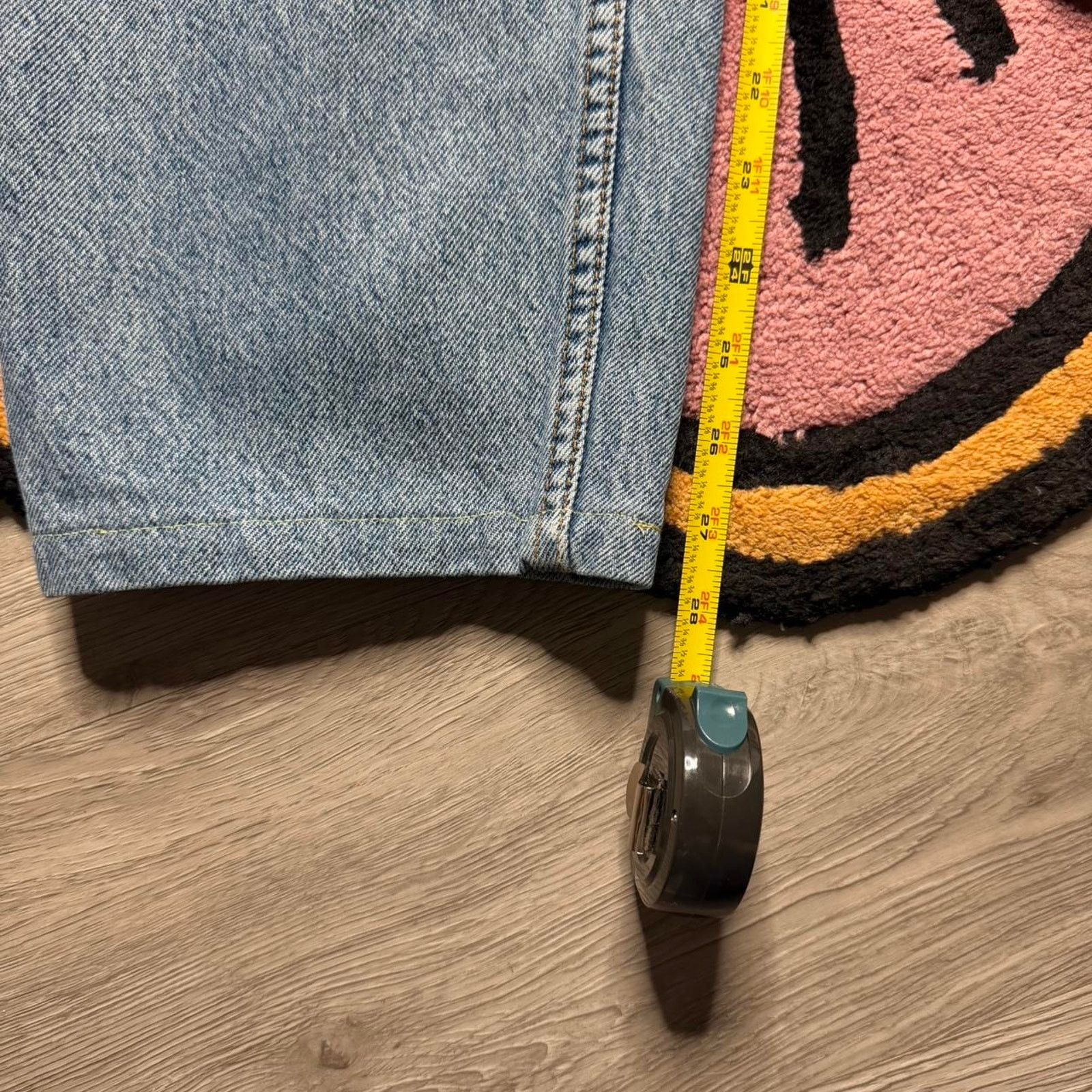 Levi's Vintage 90’s Levi’s 550 Relaxed Fit Tapered Leg Jeans 36x28 Size US 36 / EU 52 - 5 Thumbnail