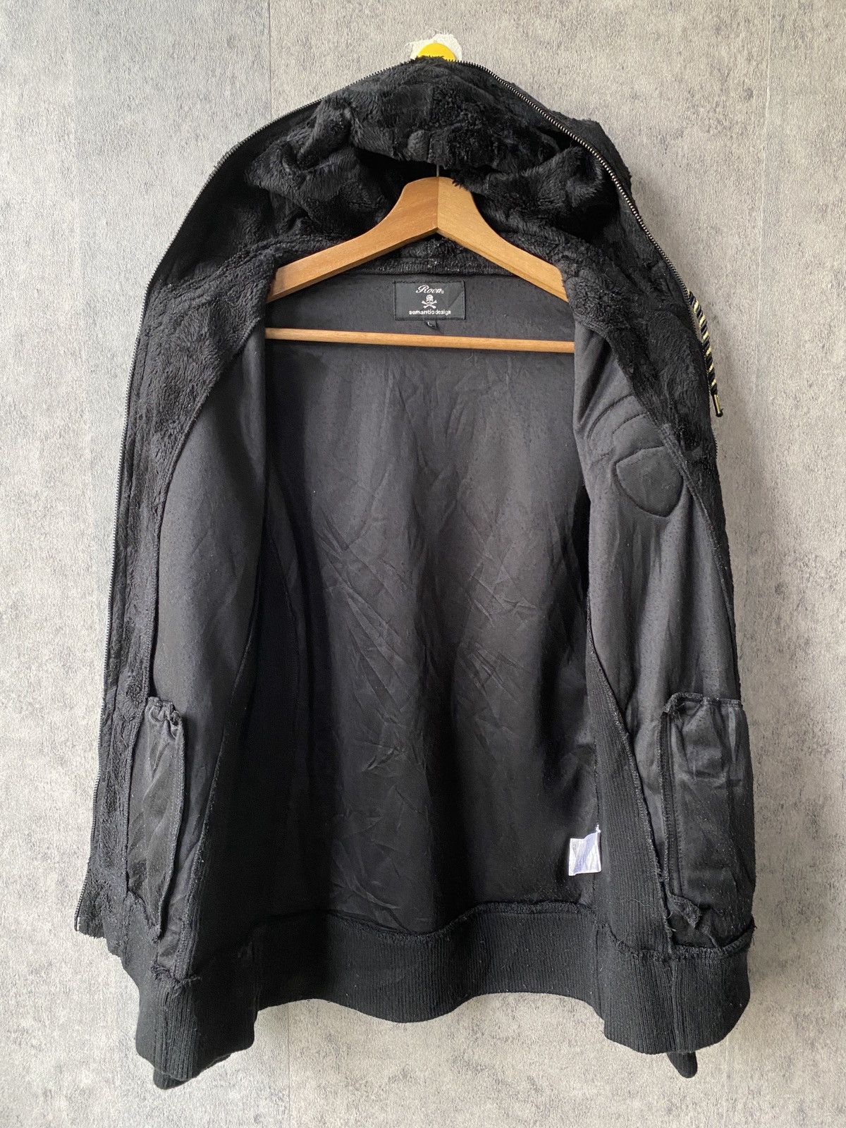 Roen Roen x Semantic Design Skull Fleece Full Zip Hoodie Size US M / EU 48-50 / 2 - 11 Thumbnail