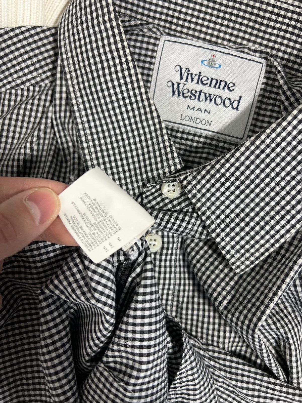 Vivienne Westwood Shirt Vivienne Westwood London Man Cotton Small Logo Size US L / EU 52-54 / 3 - 4 Thumbnail