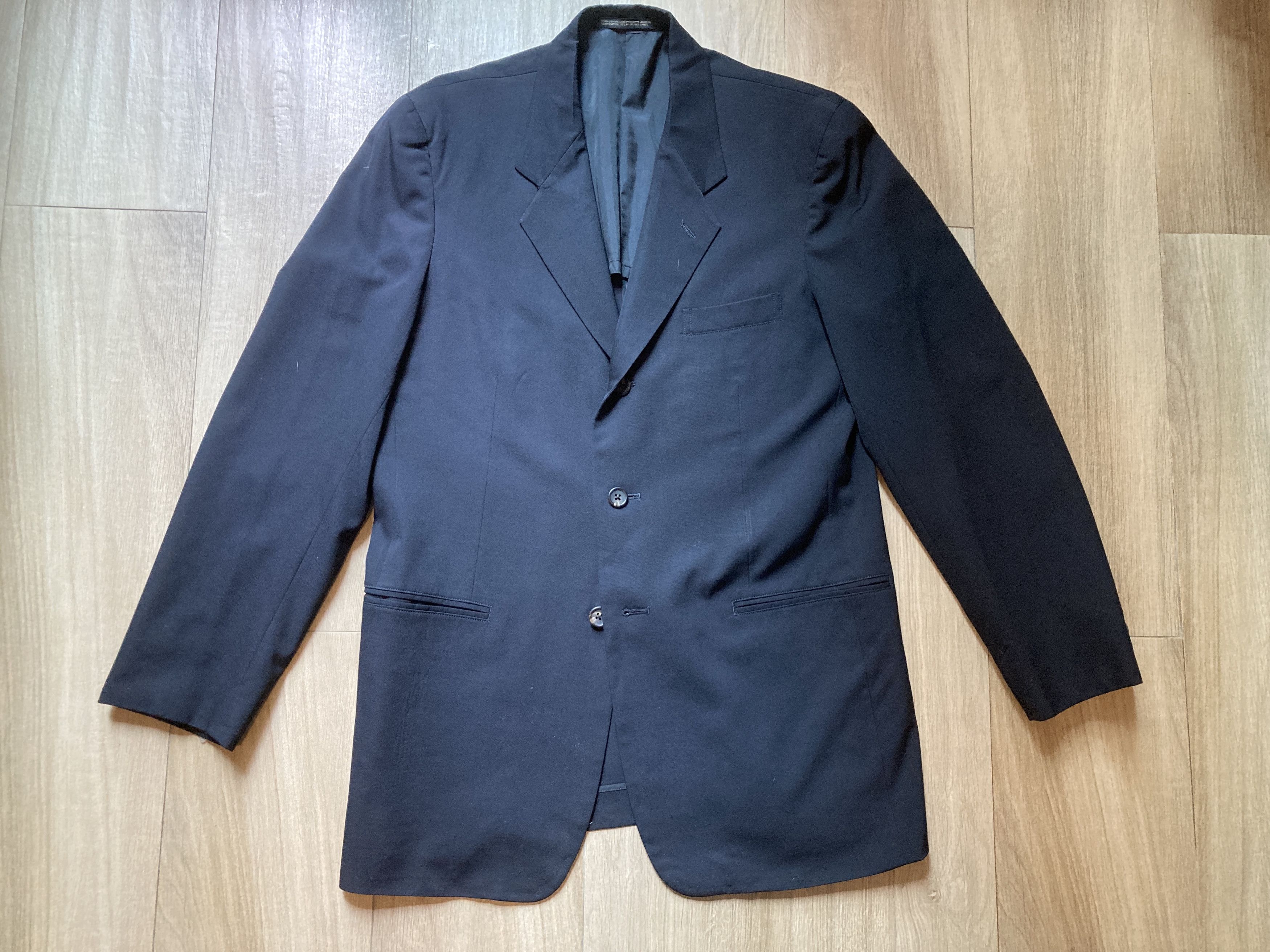 Yohji Yamamoto Yohji Yamamoto Rour Homme Costume D'Homme Blazer Jacket Size US XL / EU 56 / 4 - 5 Thumbnail