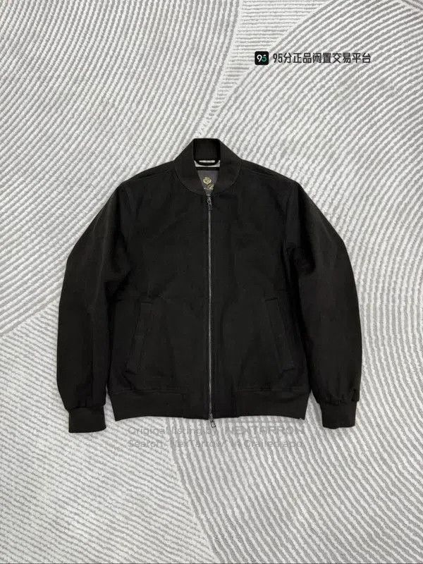 Loro Piana Loro Piana Men's Solid Zip Baseball Collar Jacket. Size US S / EU 44-46 / 1 - 7 Thumbnail