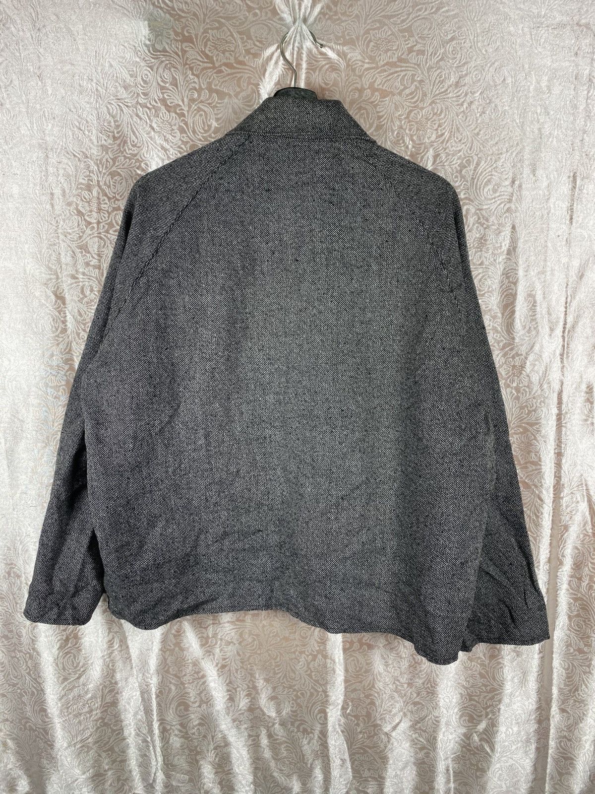 URBAN RESEARCH DOORS ROSSO Urban Research Grey Wool Blend Minimalist Clean Style Size L / US 10 / IT 46 - 11 Thumbnail