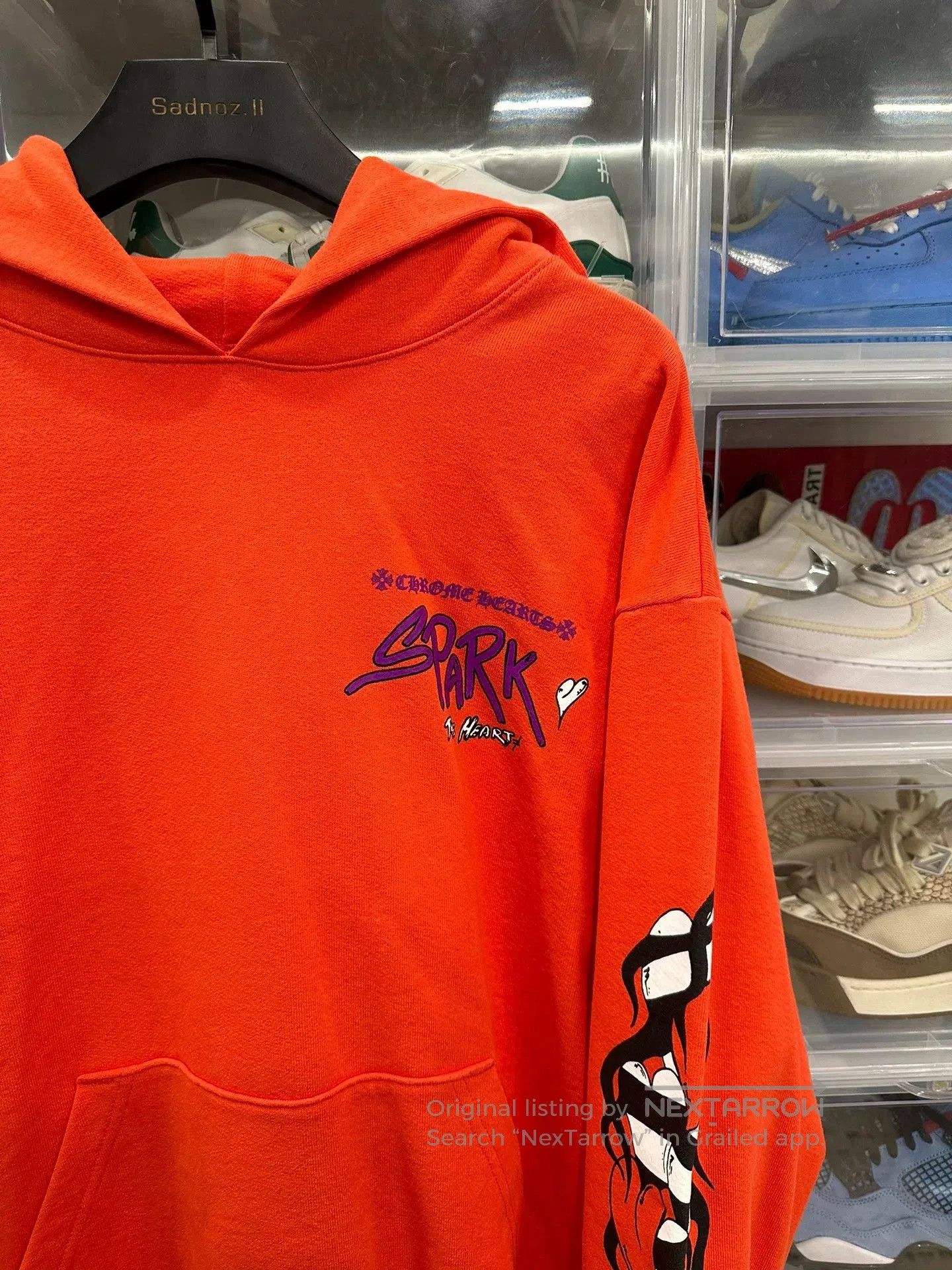 Chrome Hearts Chrome Hearts Mattyboy Orange Graffiti Hoodie. Size US XL / EU 56 / 4 - 2 Thumbnail