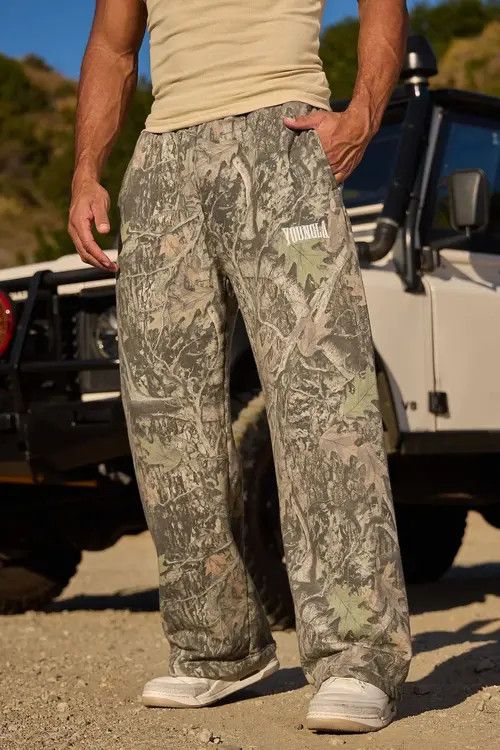 VIBE Trendy Breathable Loose Sweatpants Size US 33 - 3 Thumbnail