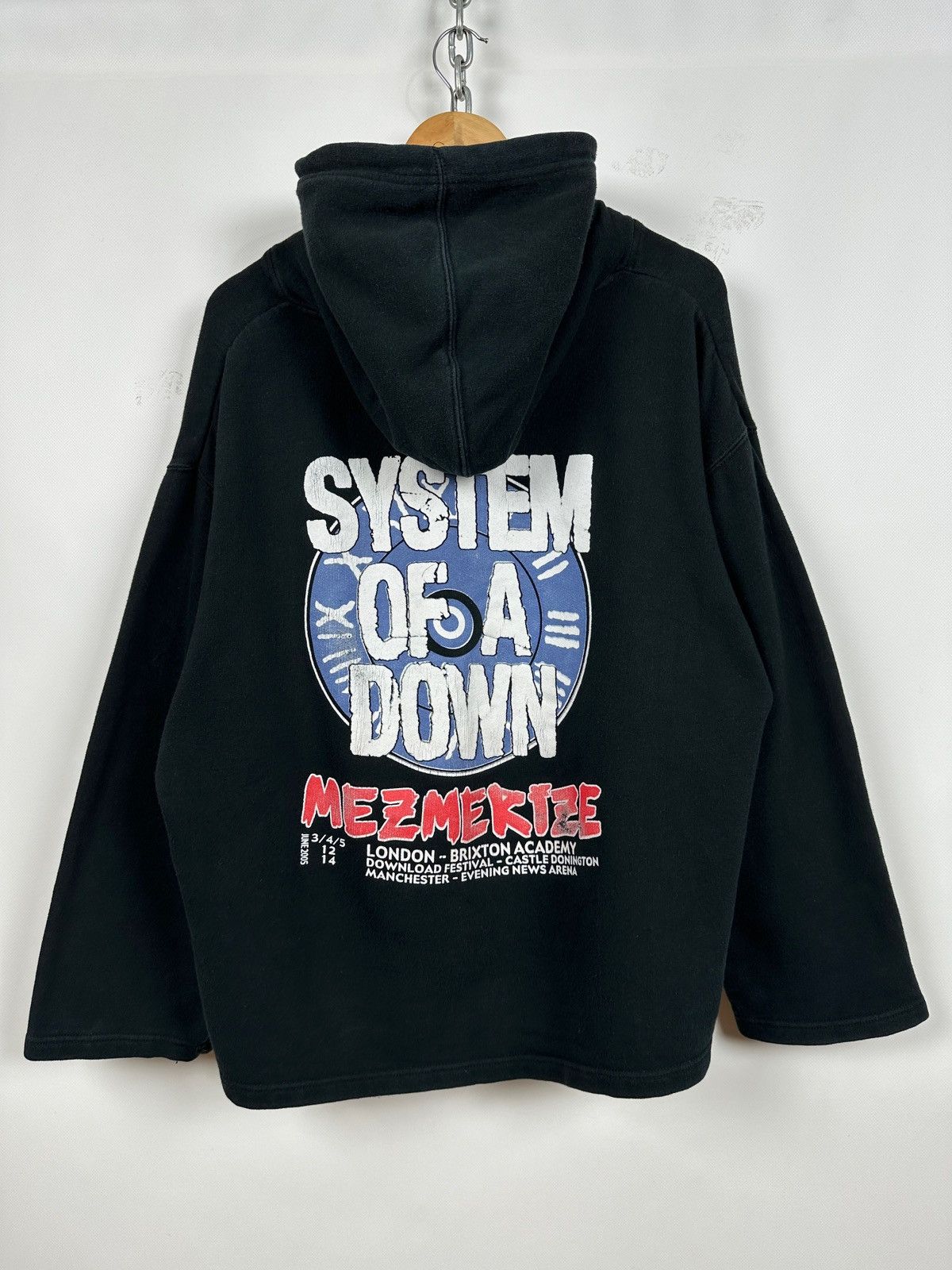 Band Tees 2005 Vintage System Of A Down Mezmerize Tour Hoodie Size US L / EU 52-54 / 3 - 2 Thumbnail