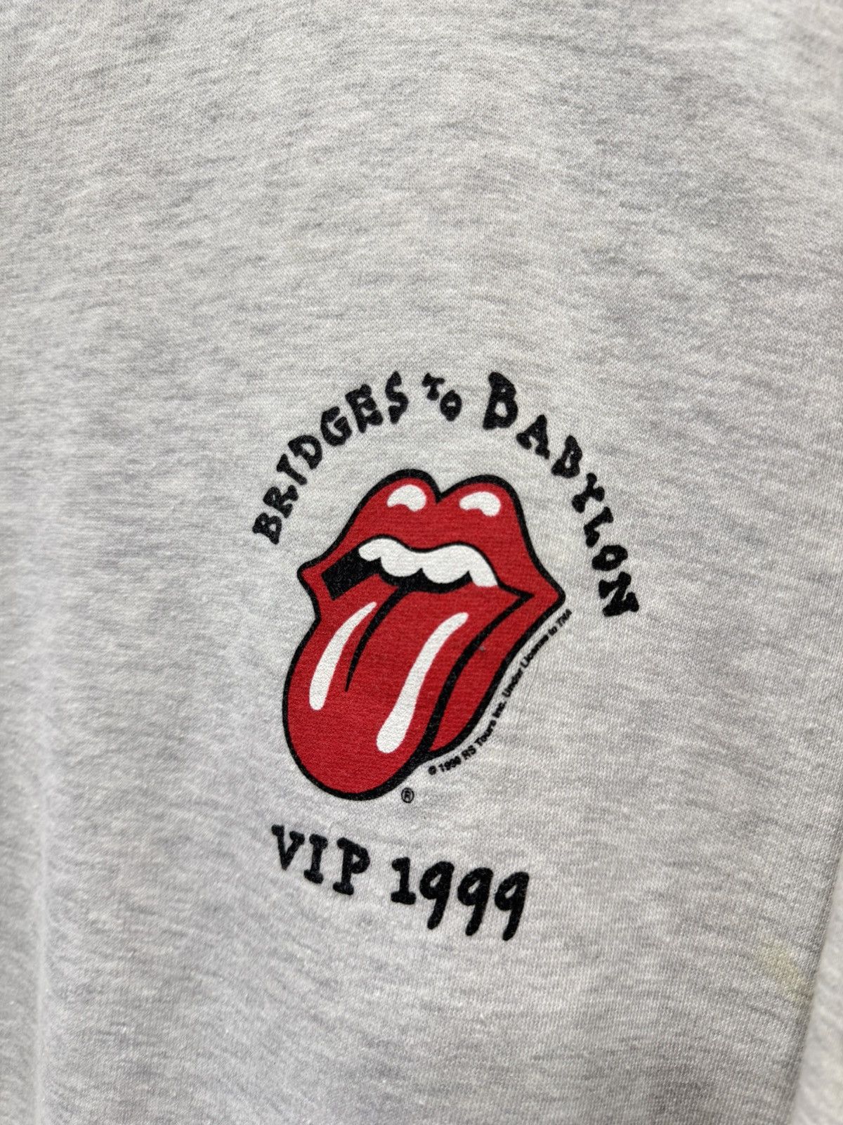 The Rolling Stones The Rolling Stones 1999 Bridges to Babylon sweatshirt size L Size US L / EU 52-54 / 3 - 2 Thumbnail