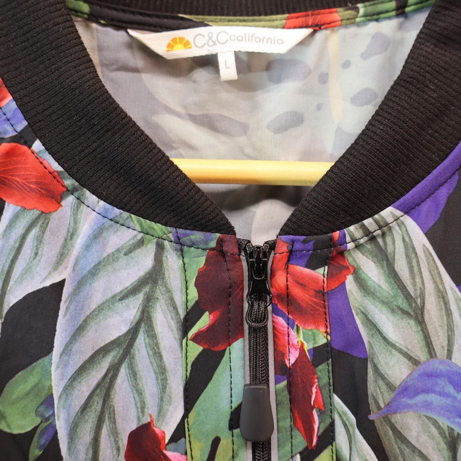 Other Jacket Womens Large Floral New C&C California NWT Size L / US 10 / IT 46 - 10 Thumbnail