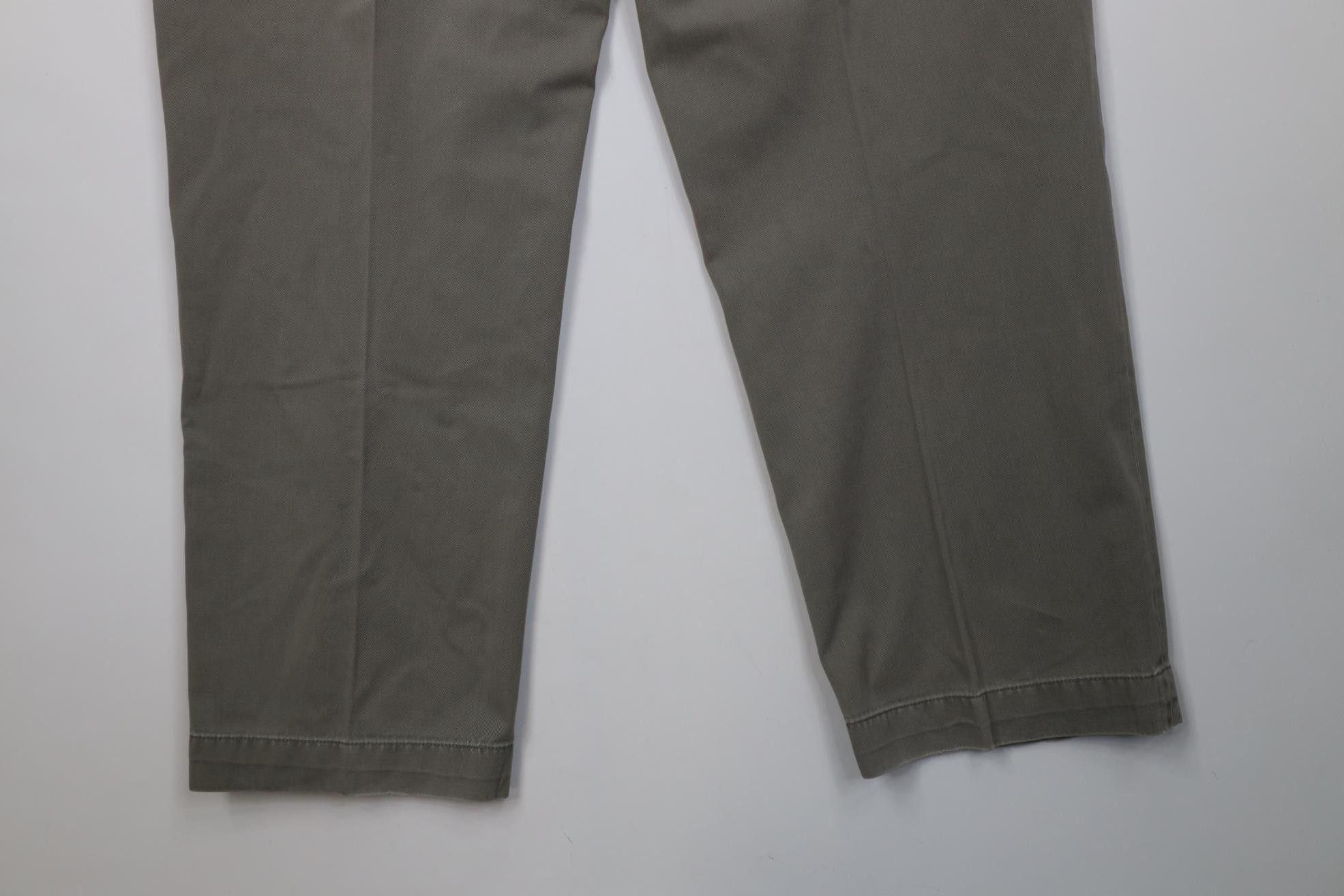 Polo Ralph Lauren Vintage 90s Ralph Lauren Prospect Wide Leg Chino Pants Green Size US 40 / EU 56 - 16 Thumbnail