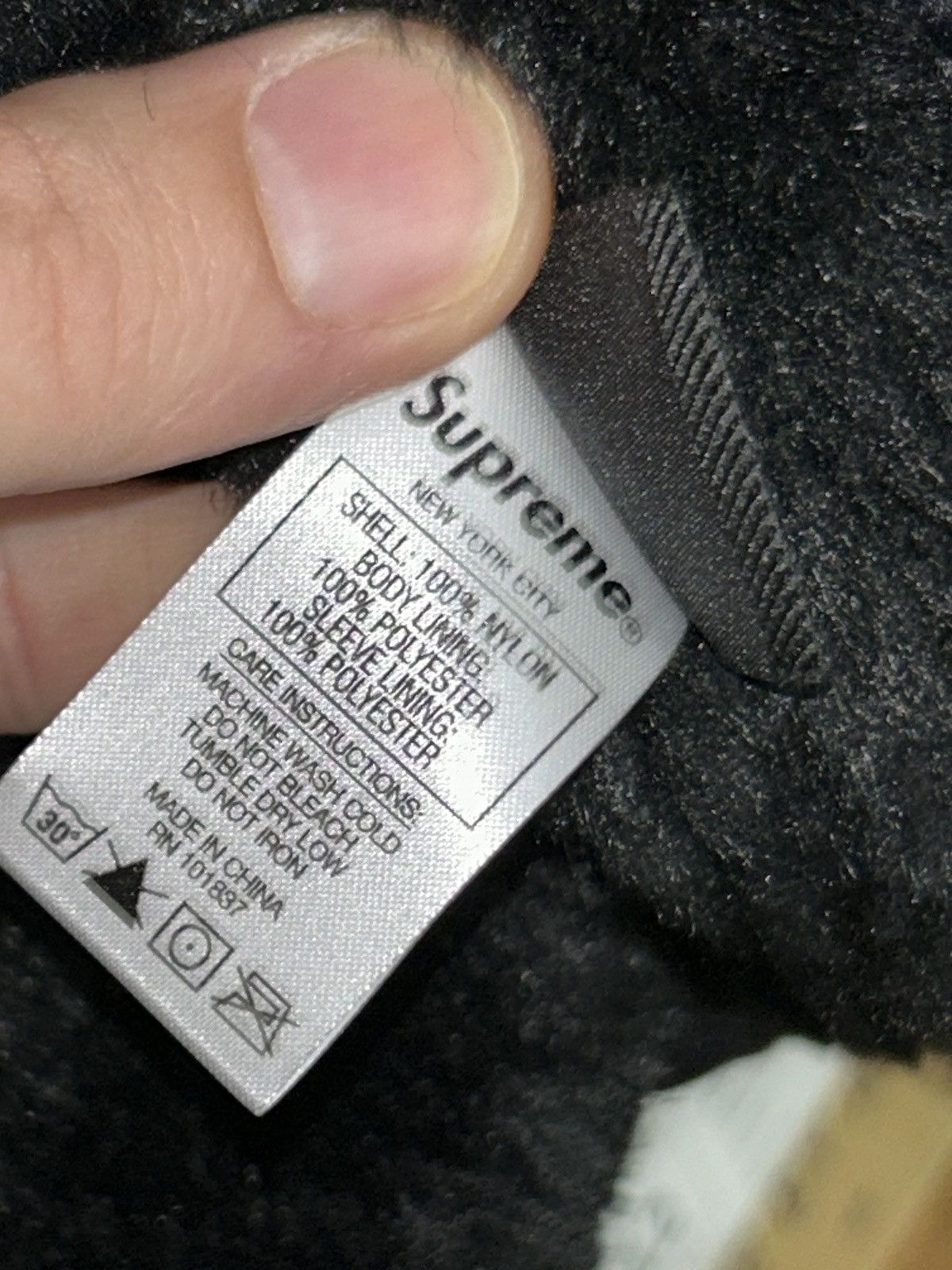 Supreme Supreme Quilted Cordura Lined Jacket SS20 size Small NEW NWT Size US S / EU 44-46 / 1 - 6 Thumbnail