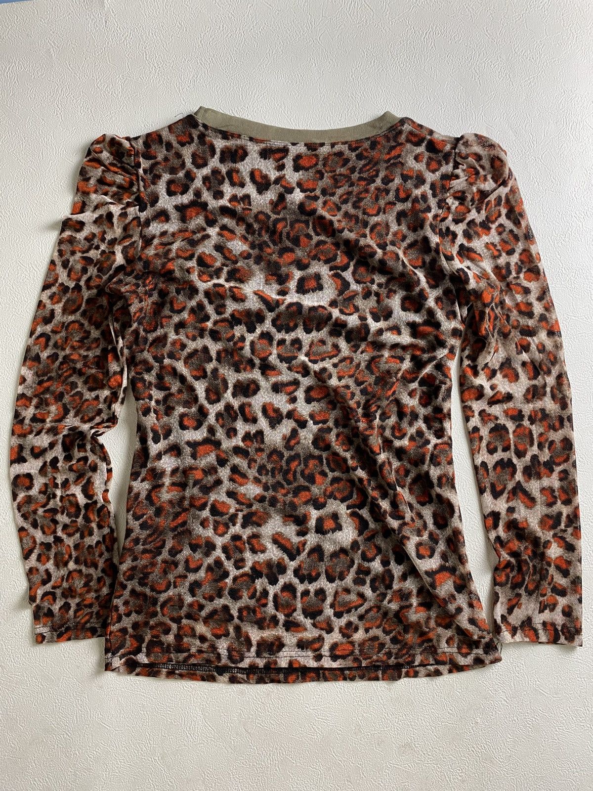 Japanese Brand leopard long sleeve Size M / US 6-8 / IT 42-44 - 5 Thumbnail