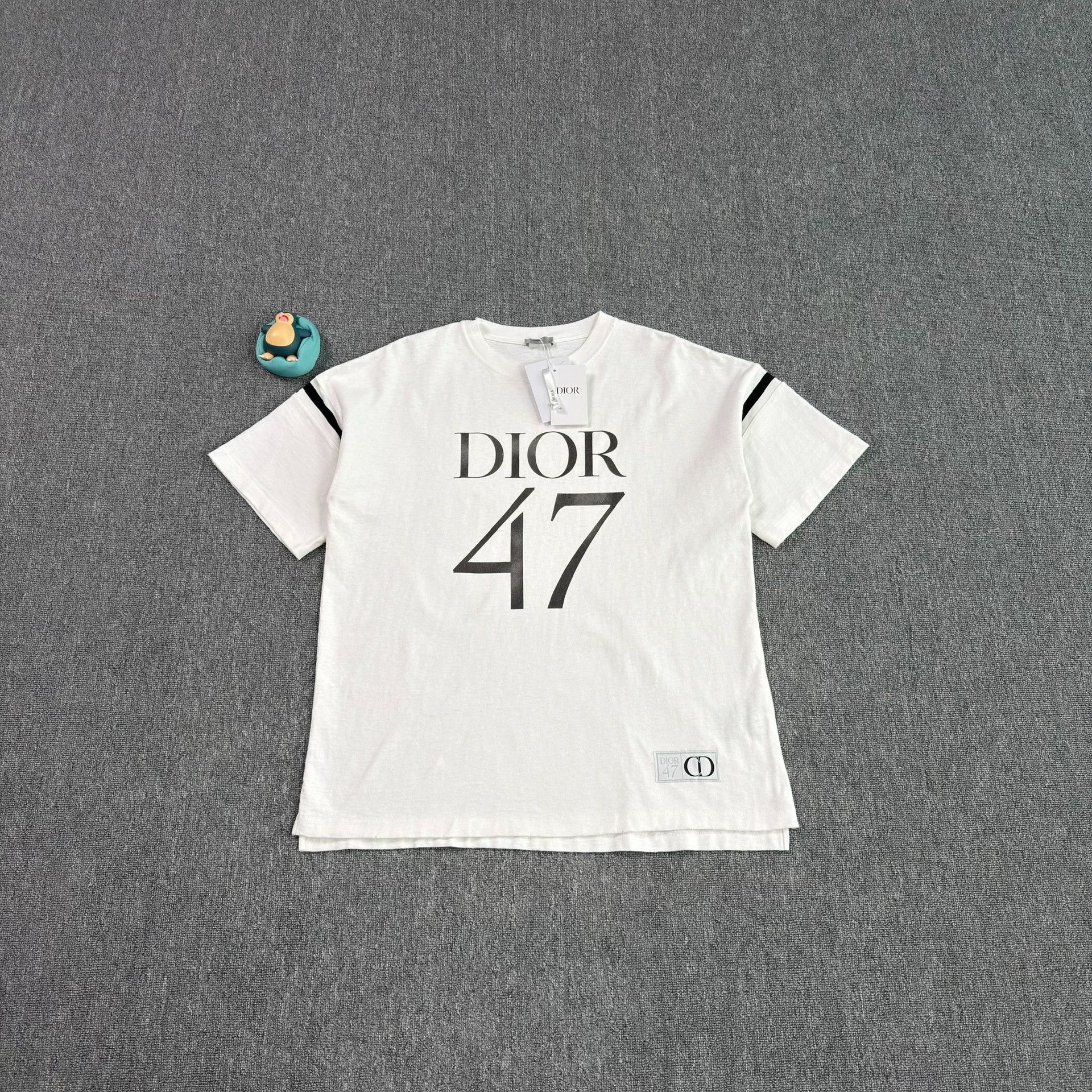 Dior Dior 47 Logo T-Shirt Size L Size US L / EU 52-54 / 3 - 1 Thumbnail