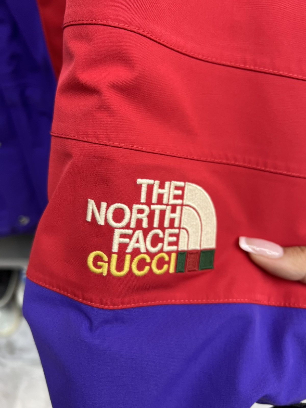 Gucci Gucci x Northface Red/Purple Windbreaker Size US M / EU 48-50 / 2 - 6 Thumbnail