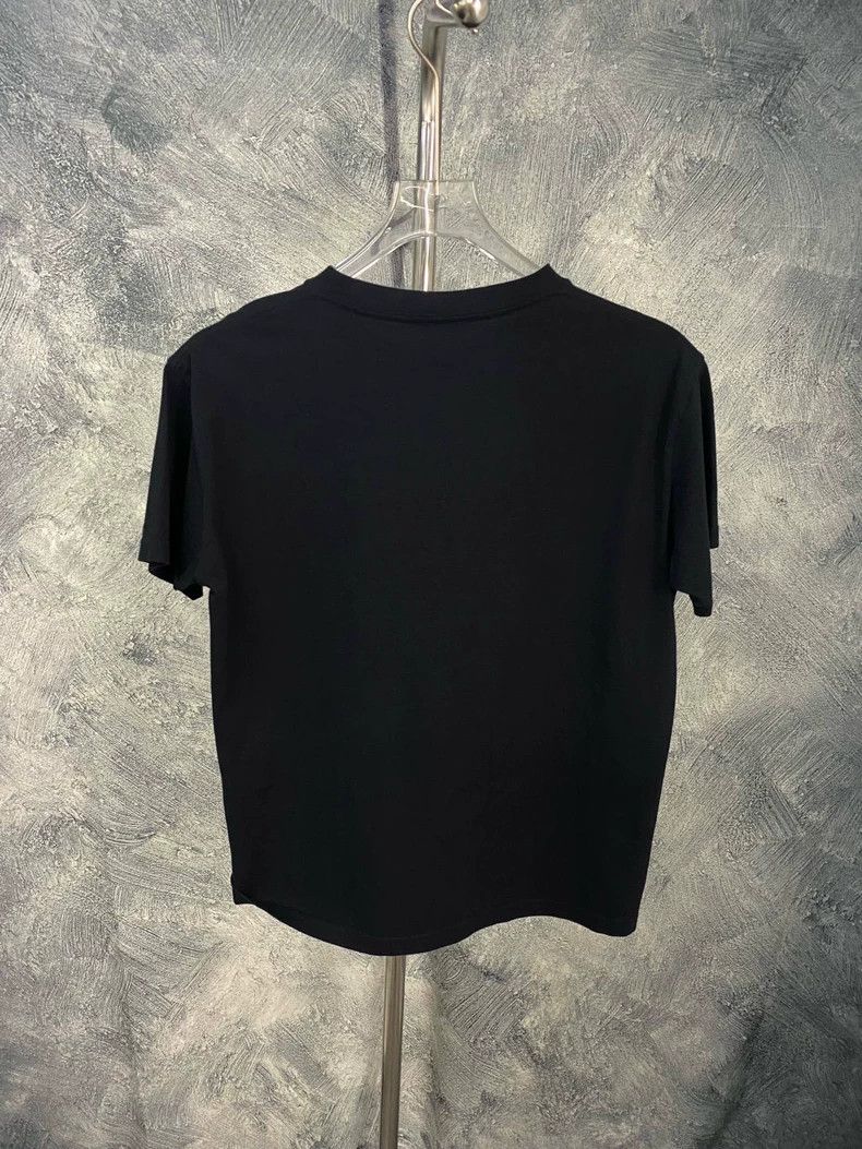 Balenciaga Balenciaga Black round neck short sleeve chest five-color Size US XL / EU 56 / 4 - 2 Thumbnail