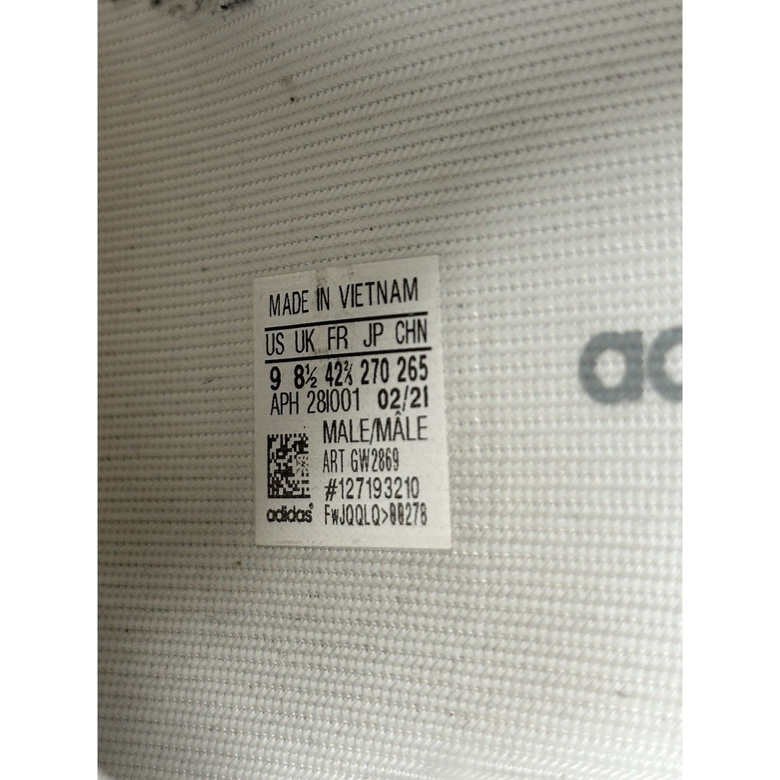 Adidas × Yeezy Adidas Yeezy Boost 350 V2 Mono Ice - Size 9 Size US 9 / EU 42 - 7 Thumbnail