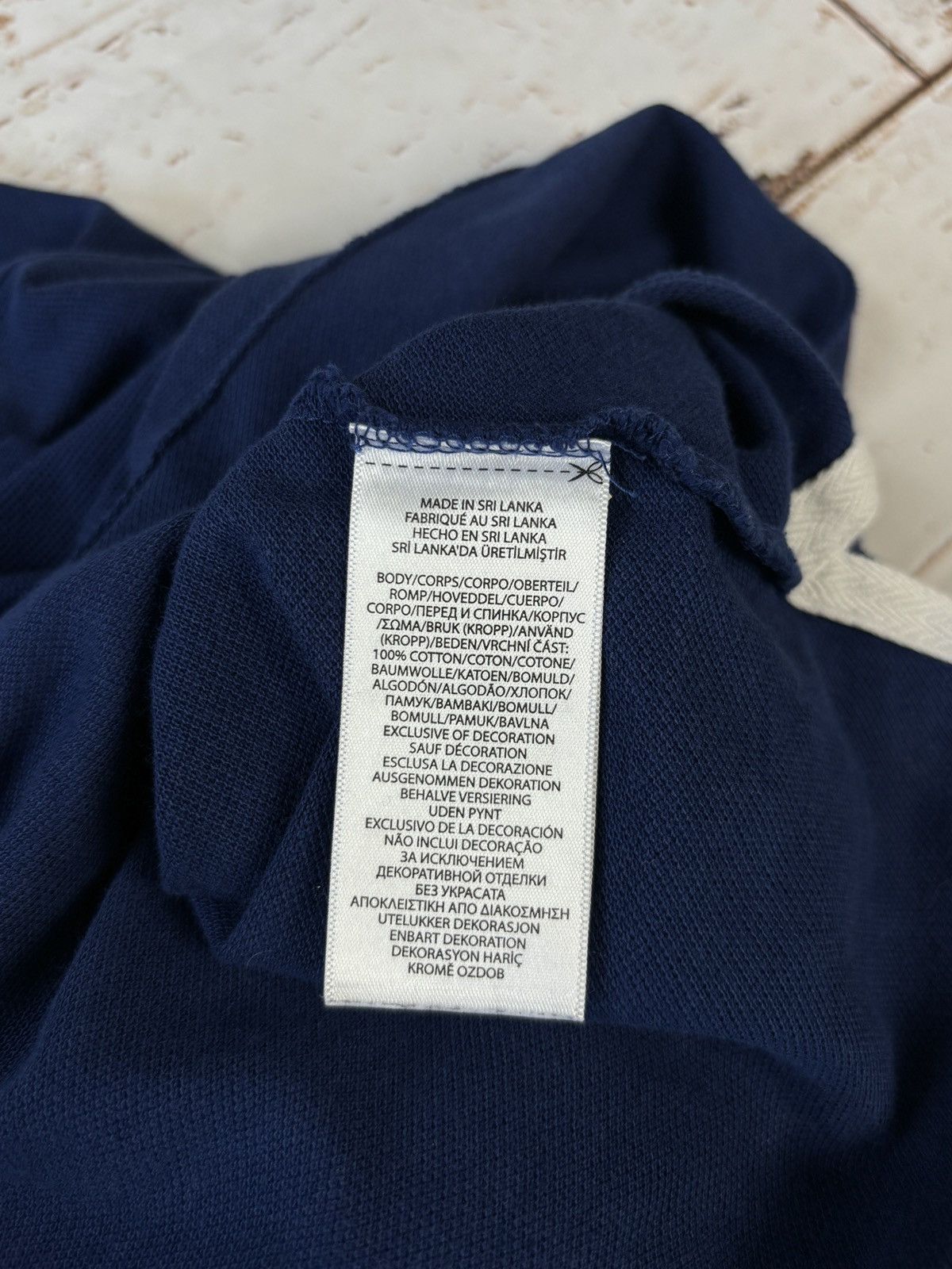 Polo Ralph Lauren × Ralph Lauren Polo Ralph Lauren Spellout Logo Vintage Polo Shirt Vint Size US XL / EU 56 / 4 - 9 Thumbnail