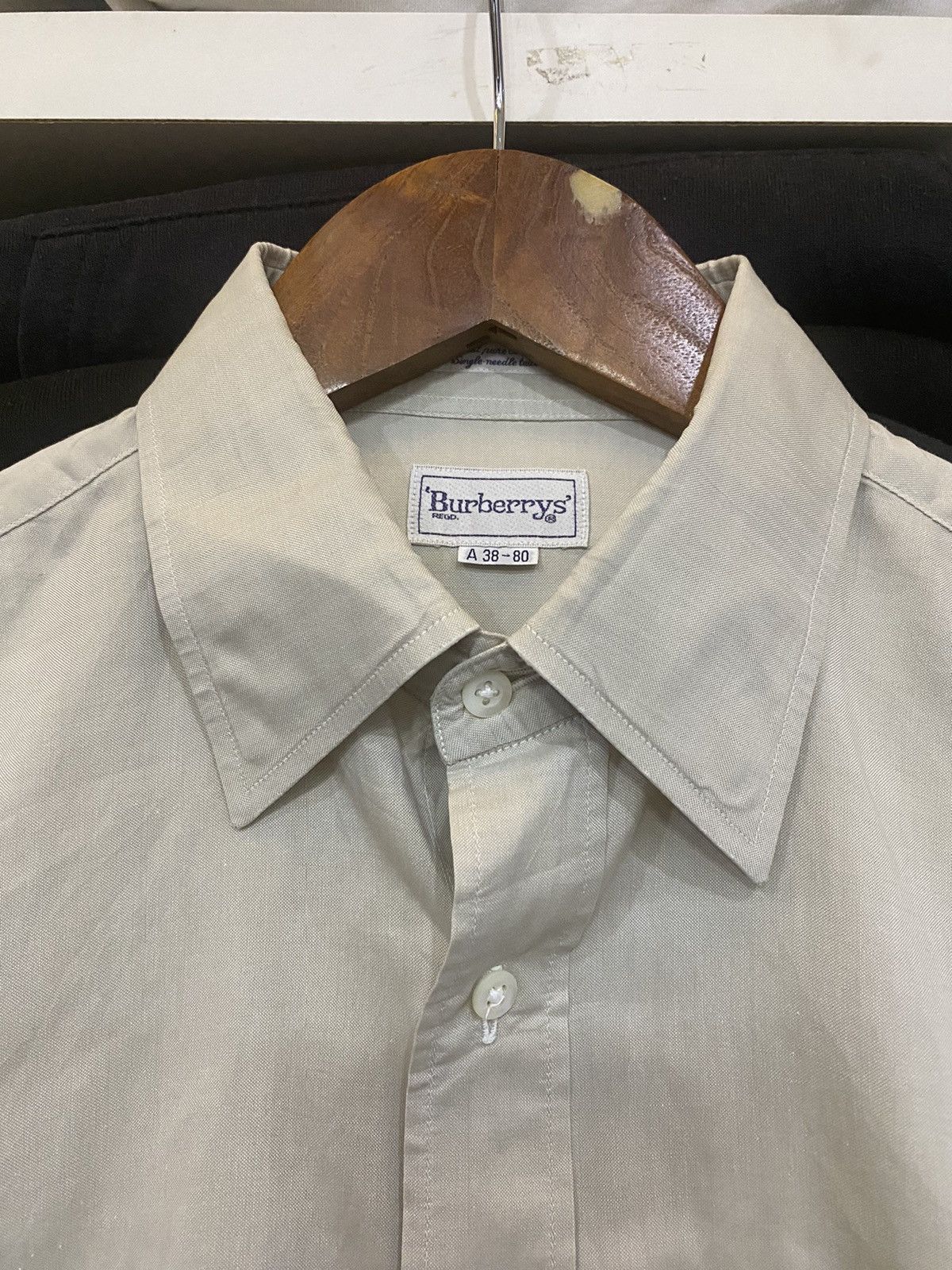 Burberry × Vintage Vintage Burberry Button Shirt Size US S / EU 44-46 / 1 - 7 Thumbnail
