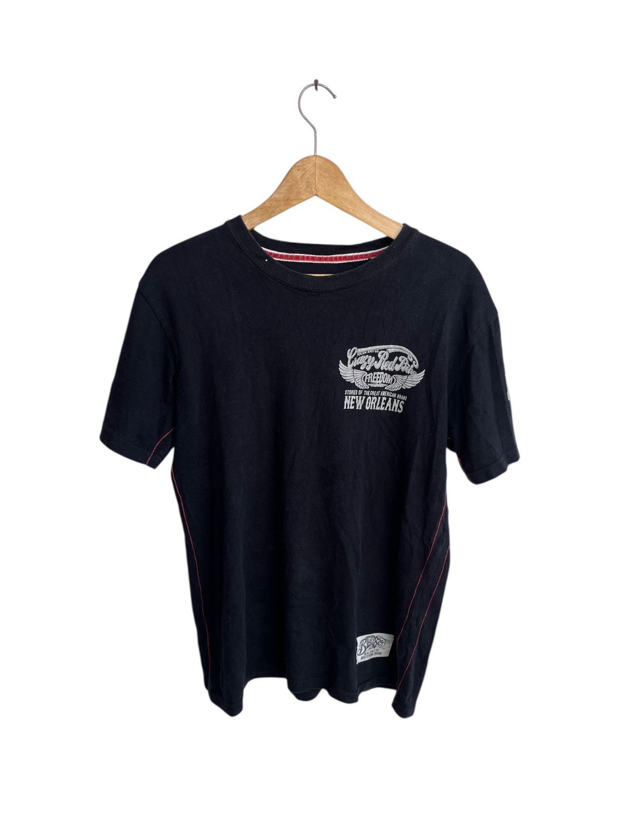 Japanese Brand Gothic Bike Athletic Skull Poem Tee Size US S / EU 44-46 / 1 - 1 Thumbnail