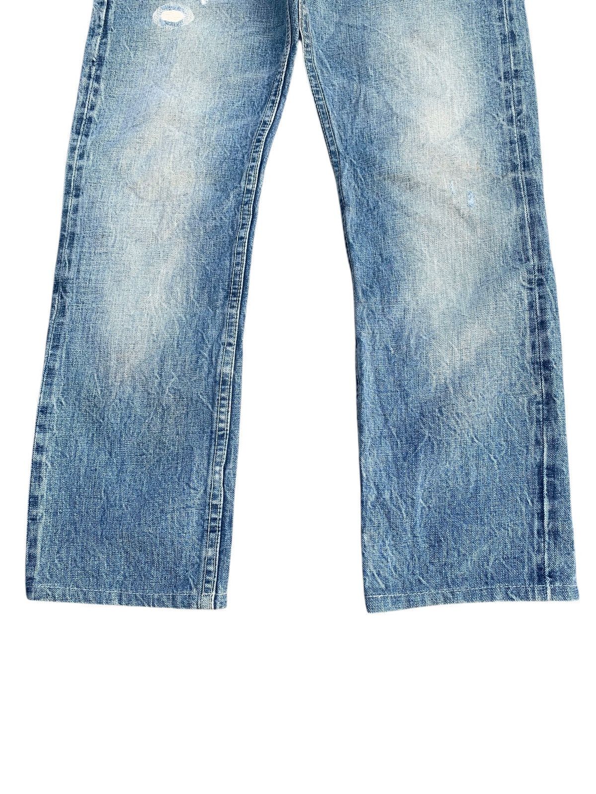 Kapital TOMMY HILFIGER SELVEDGE RUSTY DISTRESSED DENIM Size US 30 / EU 46 - 7 Thumbnail