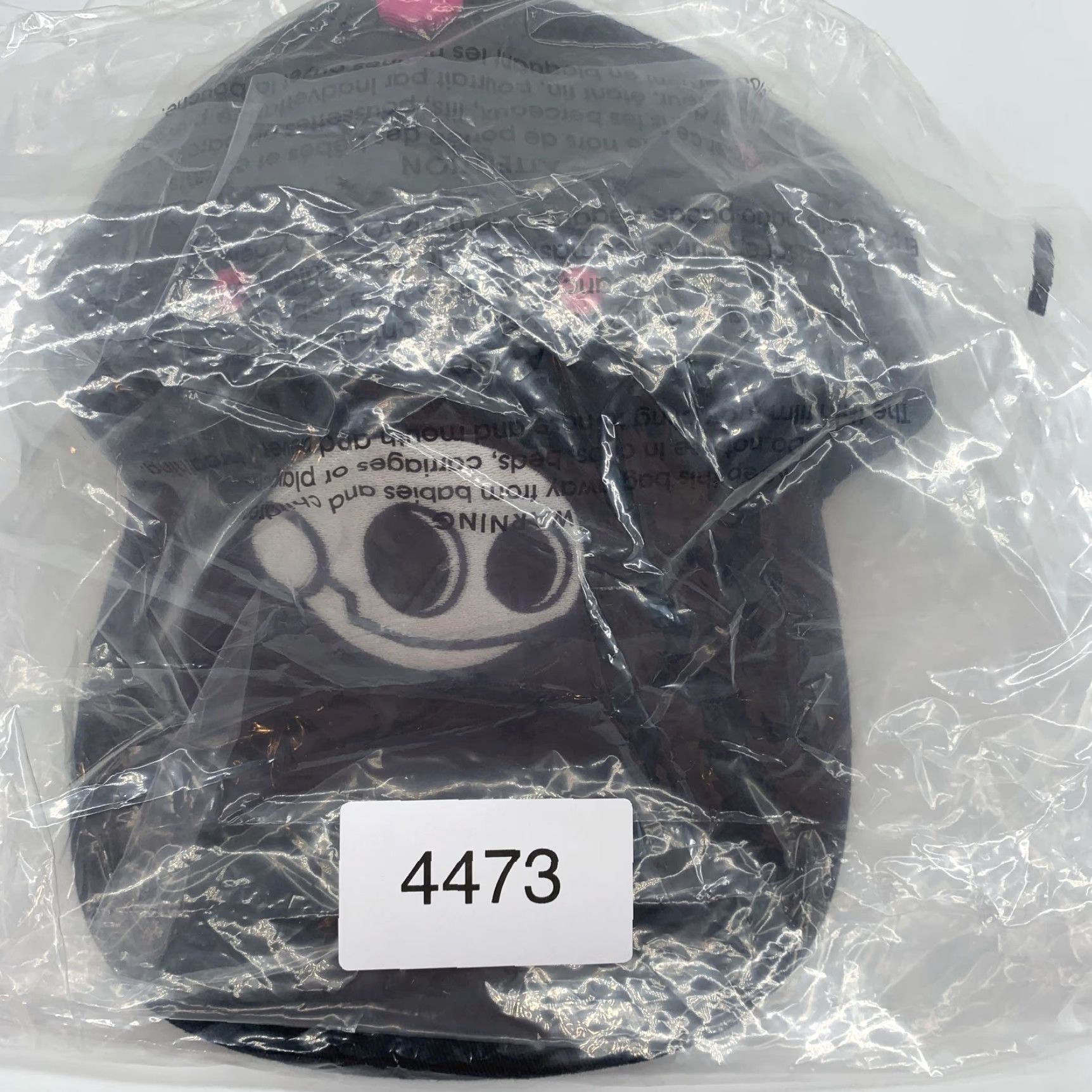 Logo 7 VINTAGE ROB0TT! Hat Cap Snap Back Mens Black Cartoon Smiley Face Logo Pink One Size Size ONE SIZE - 7 Thumbnail