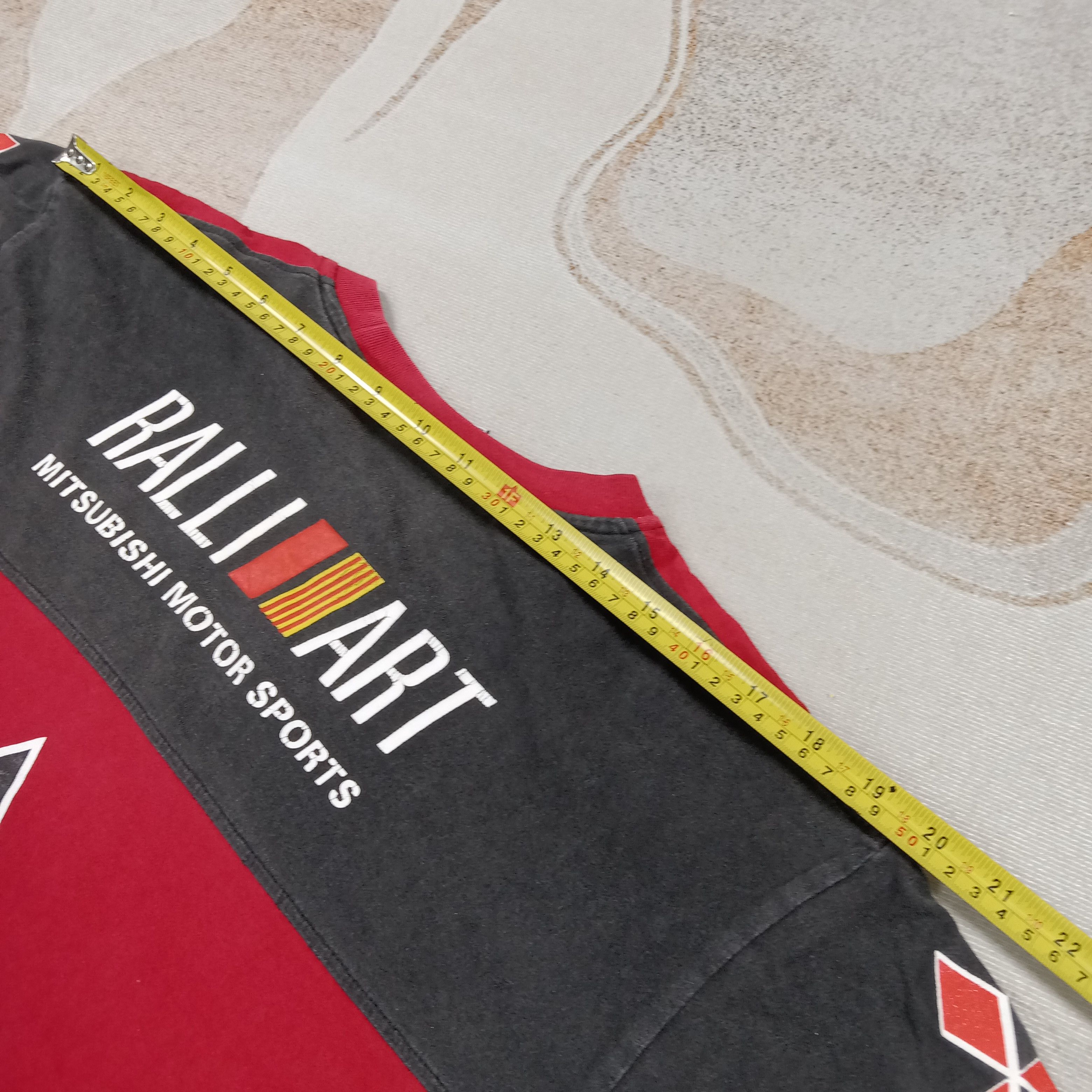 Japanese Brand Mitsubishi Motors Ralliart JDM Racing Tshirt C285N77 Size US L / EU 52-54 / 3 - 7 Thumbnail