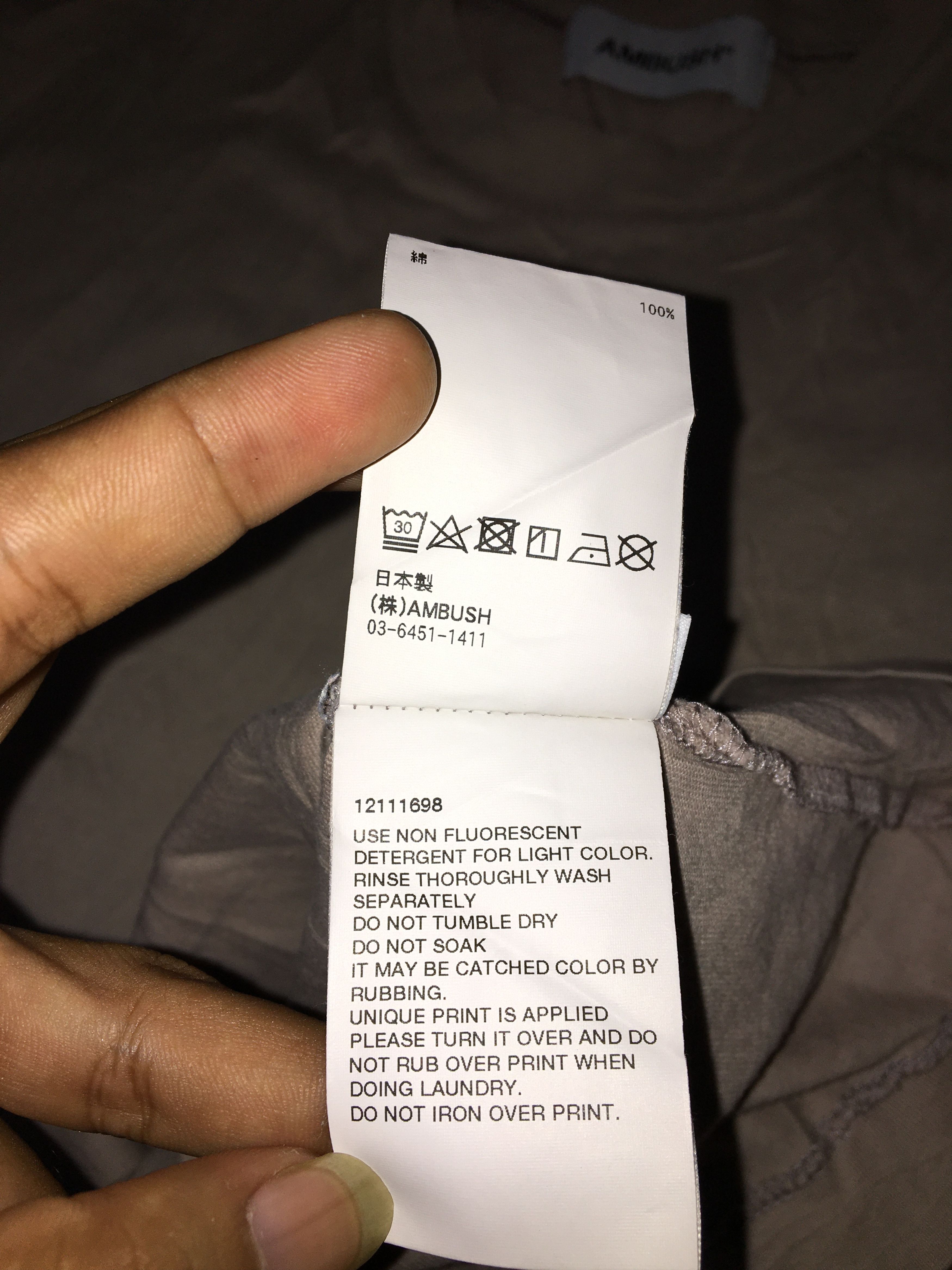 Ambush Design Ambush Limited Edition Tshirt Size US M / EU 48-50 / 2 - 8 Thumbnail