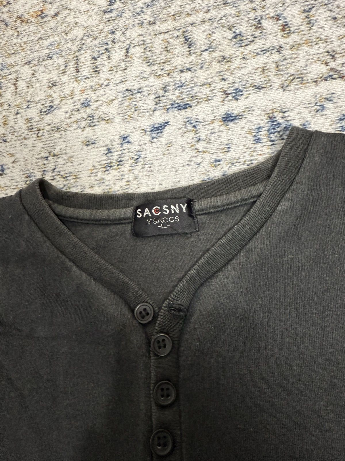 Yohji Yamamoto Sacsny y'saccs by yohji yamamoto tshirt Size US L / EU 52-54 / 3 - 3 Thumbnail