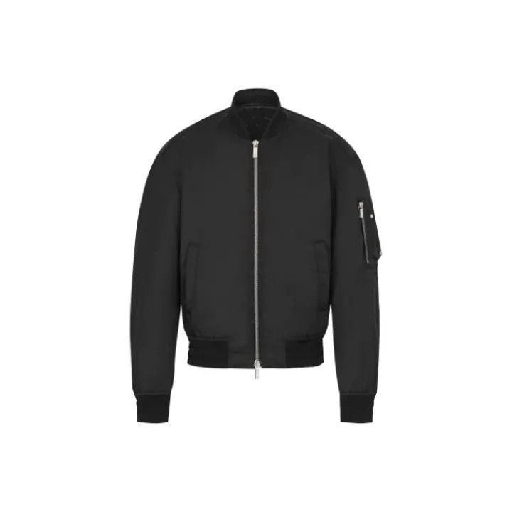 Dior Dior Zippered Pocket Pilot Jacket Men Black 0079 Size US M / EU 48-50 / 2 - 1 Thumbnail