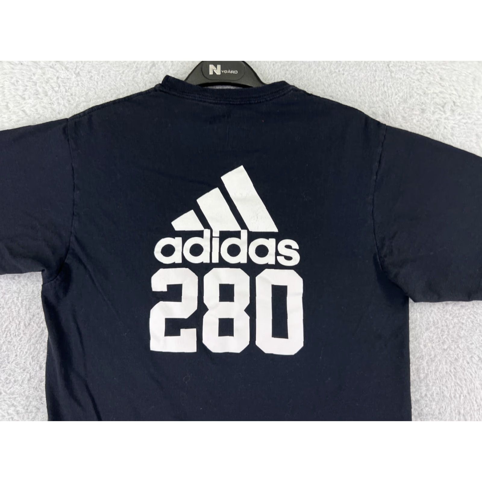 Adidas adidas Shirt Men Medium Black Inferno Soccerclub 280 Short Sleeve Crew Neck Size US M / EU 48-50 / 2 - 7 Thumbnail