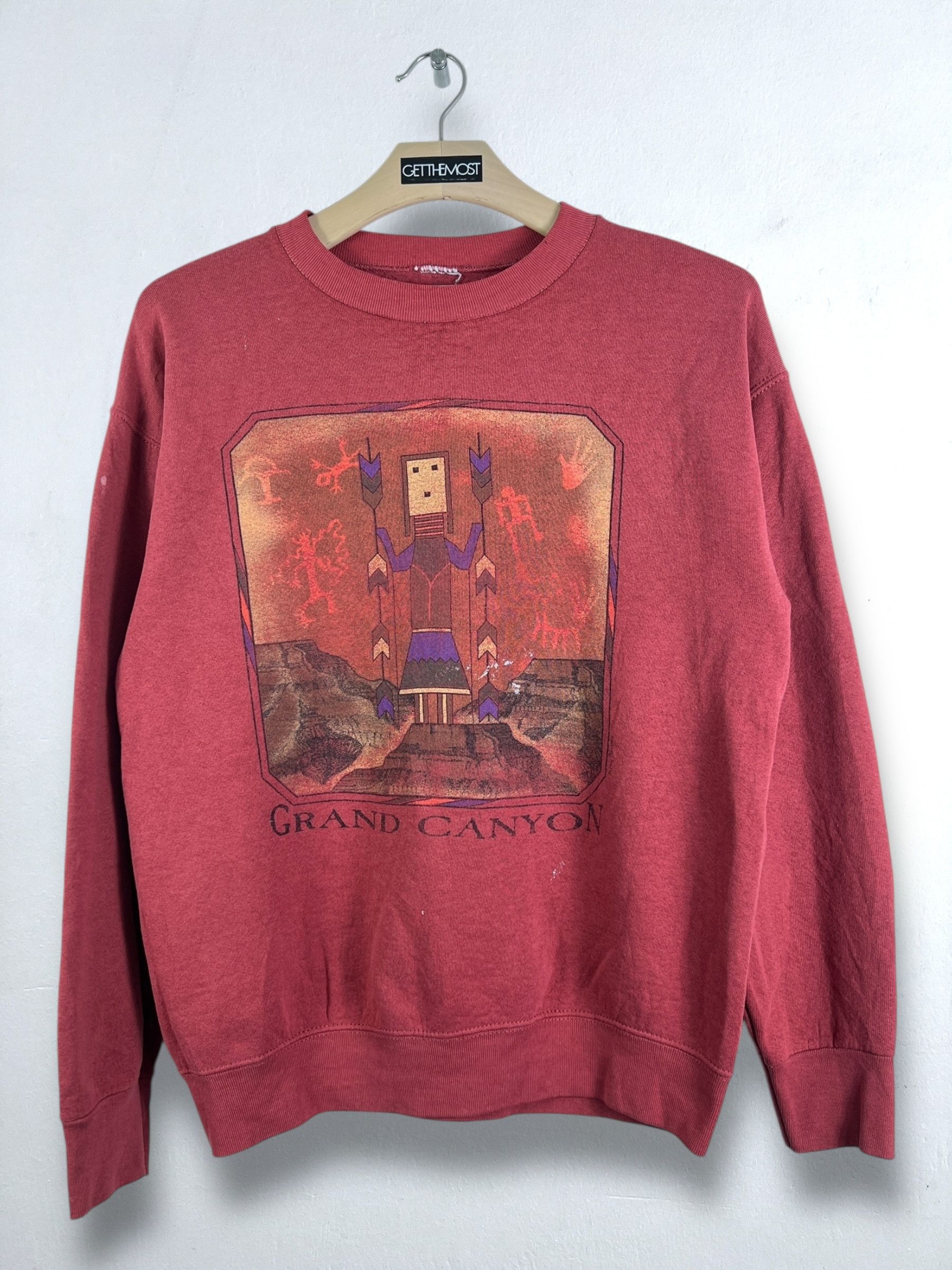 Vintage No.5081 Vintage 90s Grand Canyon Souvenir Graphic Sweatshirt Size US M / EU 48-50 / 2 - 1 Thumbnail