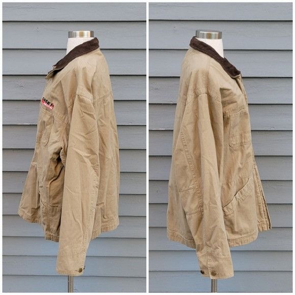 Vintage Vintage 90s y2k Case Agriculture Tan Chore Jacket Barn Farm Size US XL / EU 56 / 4 - 2 Thumbnail