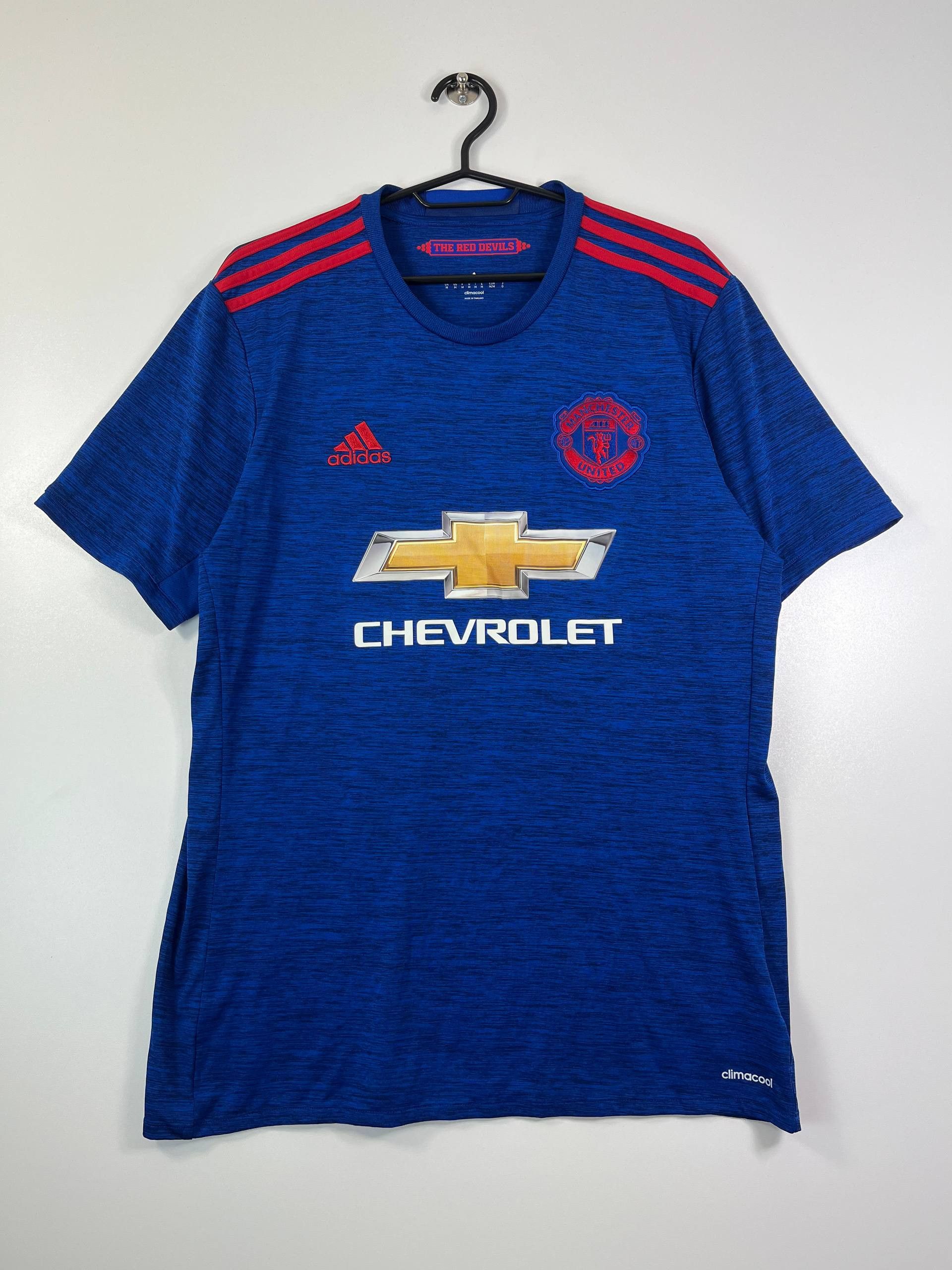 Adidas Manchester United 2016 2017 Away Shirt Adidas AI6704 Size M Size US M / EU 48-50 / 2 - 1 Thumbnail
