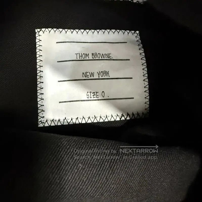 Other Thom Browne Black Cotton Casual Trousers . Size US 28 / EU 44 - 3 Thumbnail