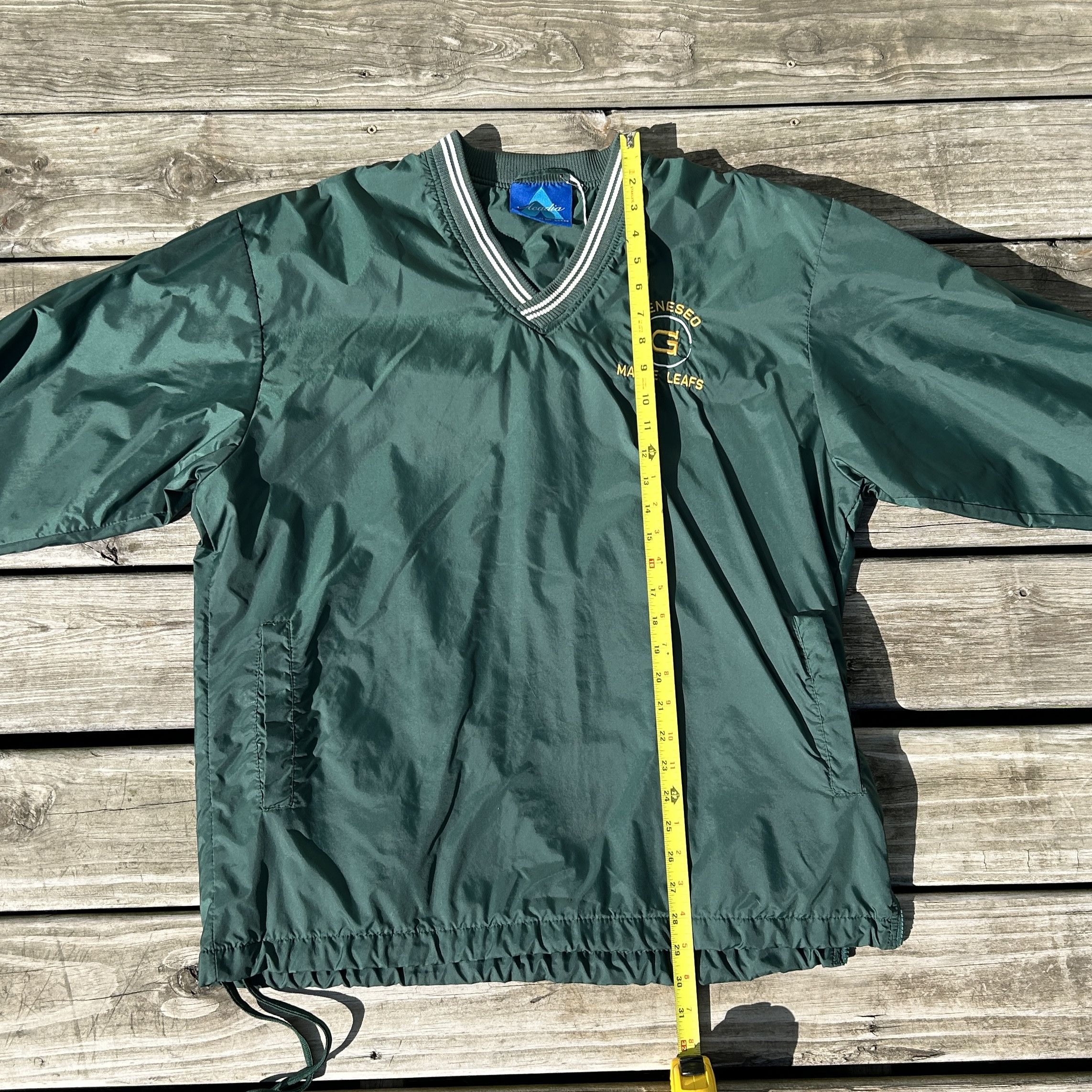 Acedia Studios Vintage Geneseo Maple Leafs Windbreaker Size US L / EU 52-54 / 3 - 8 Thumbnail