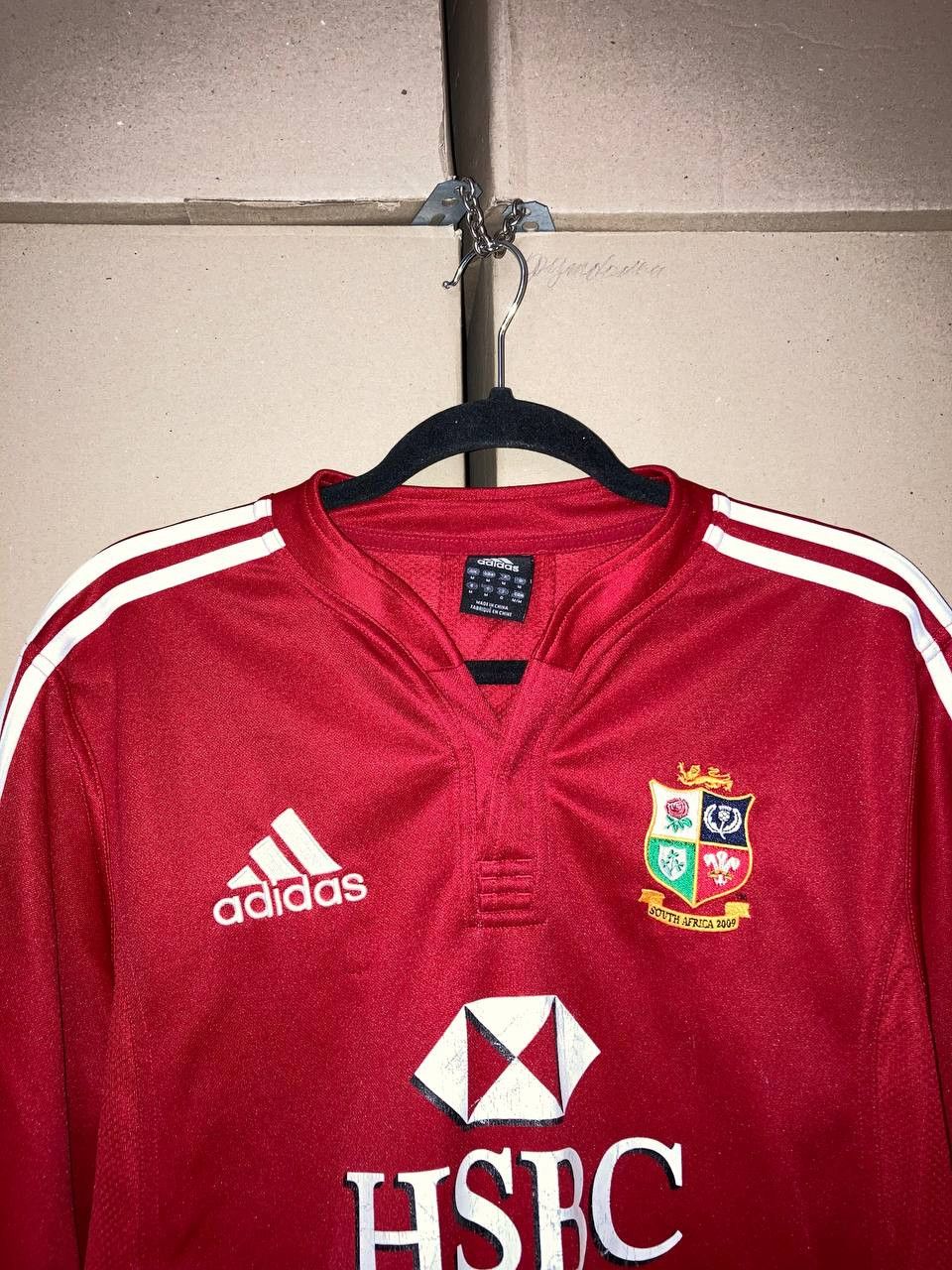 Adidas RARE VINTAGE ADIDAS BRITISH & IRISH LIONS SOUTH AFRICA RUGBY Size US M / EU 48-50 / 2 - 7 Thumbnail