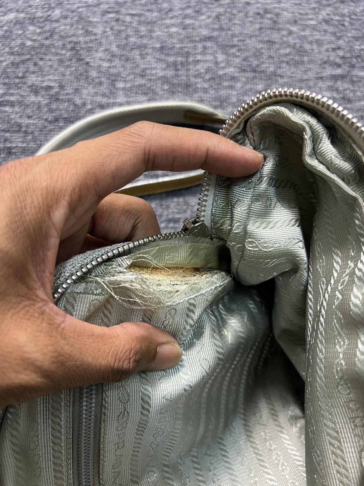 Prada 2000’s Prada Sport Mesh Backpack Size ONE SIZE - 14 Thumbnail