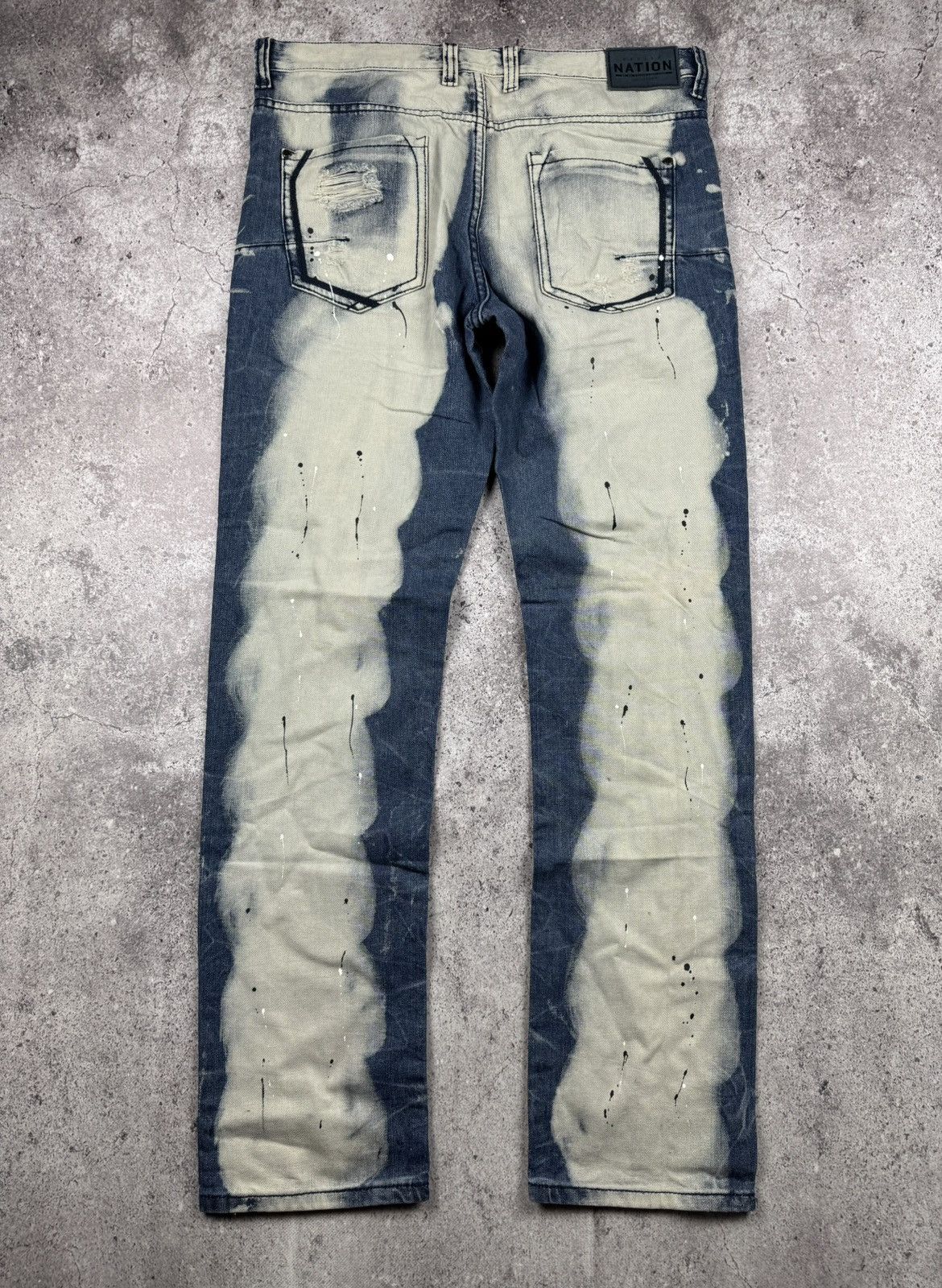 If Six Was Nine CRAZY Flared Vintage Jeans Gallery Dept Style Y2K the90 Size US 36 / EU 52 - 5 Thumbnail