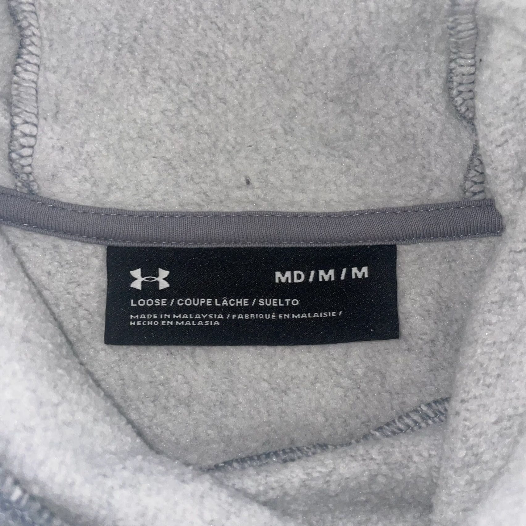 Under Armour Under Armour Hoodie Loose Grey Pullover Womens M Size M / US 6-8 / IT 42-44 - 4 Thumbnail