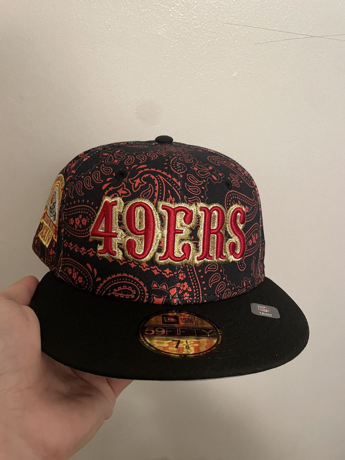 MyFitteds Myfitteds San Francisco 49ers paisley red 30th anniversary Size ONE SIZE - 4 Thumbnail
