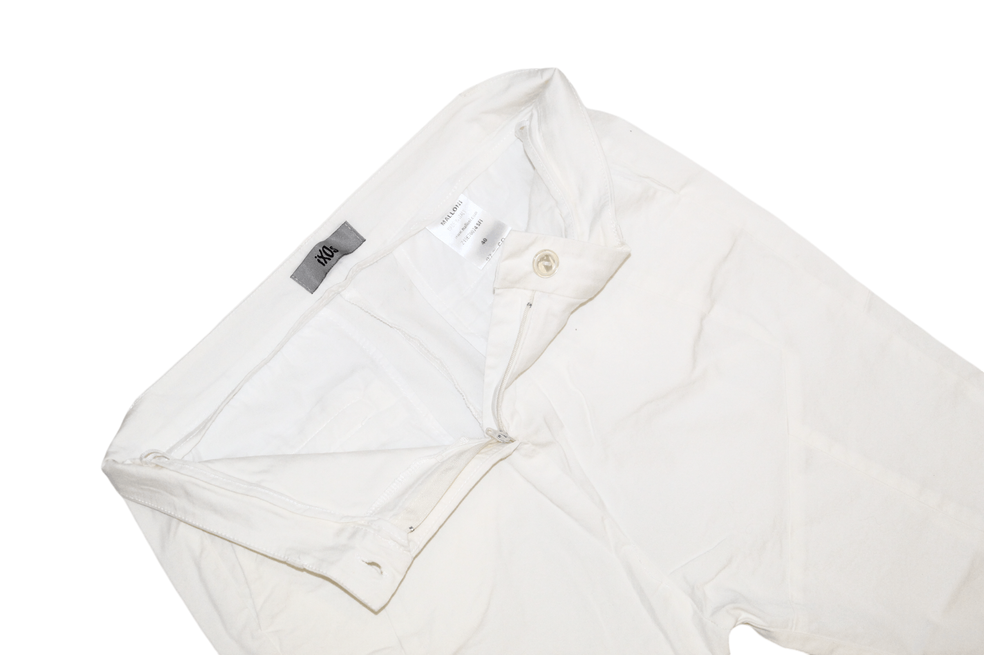 Other iXOs Slim Fit Drop Crotch Stretch Cotton Zipper Panrs Size 27" / US 4 / IT 40 - 8 Thumbnail