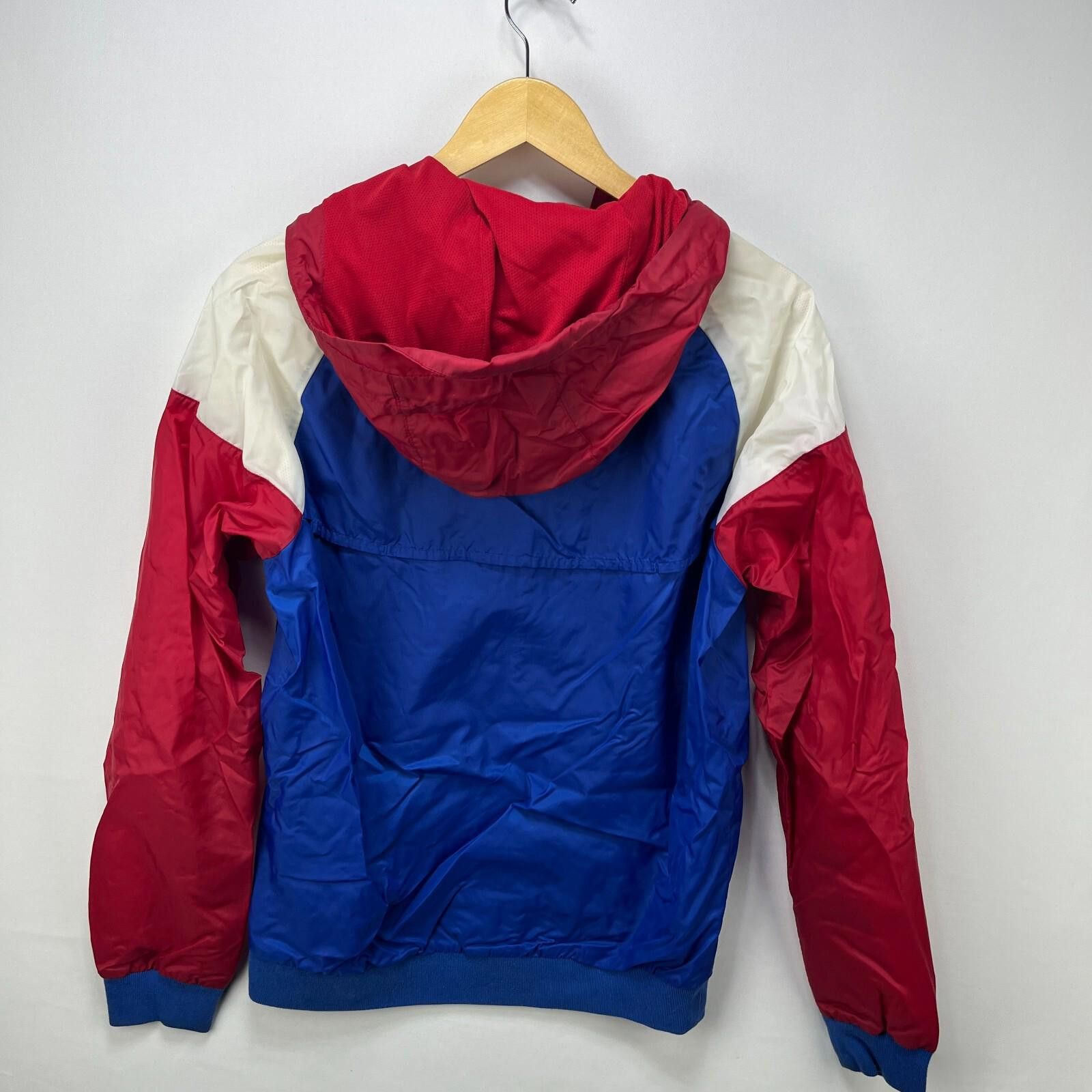 Nike Vintage Y2K Nike Windbreaker Hooded Jacket Small Size US S / EU 44-46 / 1 - 9 Thumbnail