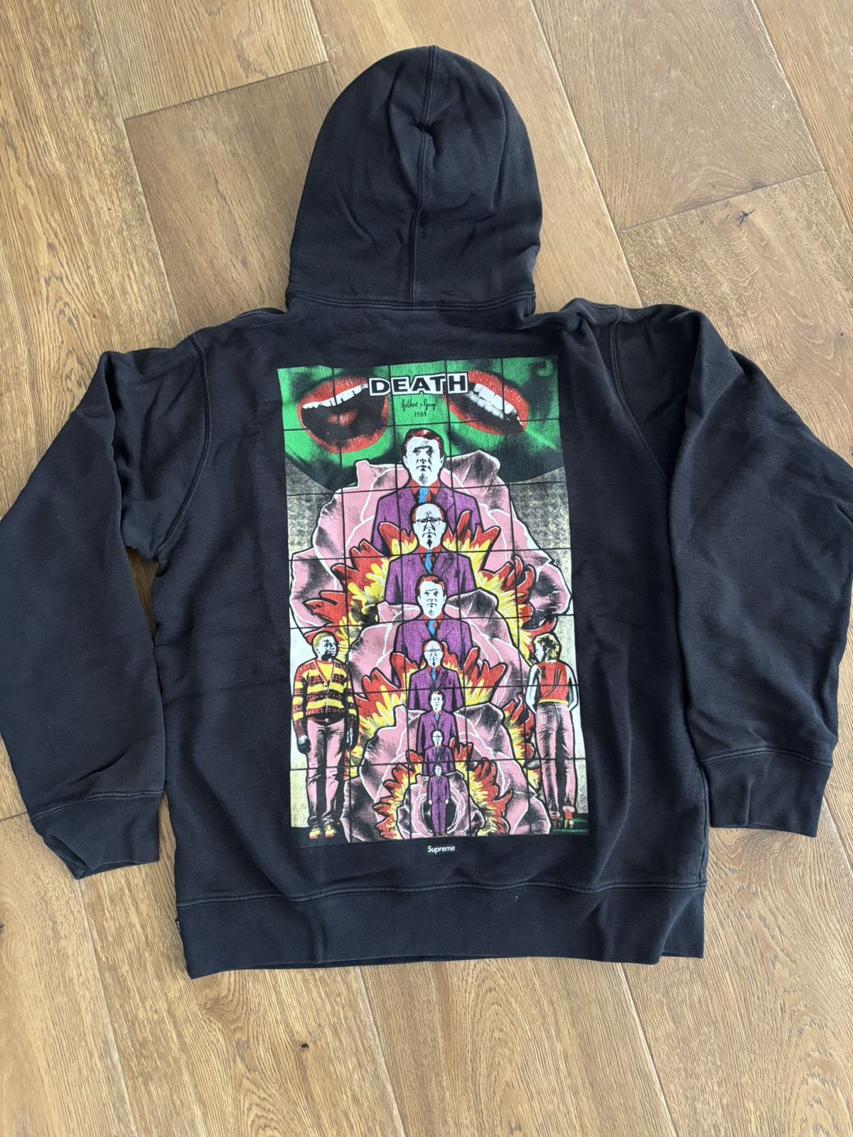 Supreme Supreme Gilbert & George death hoodie Size US L / EU 52-54 / 3 - 2 Thumbnail