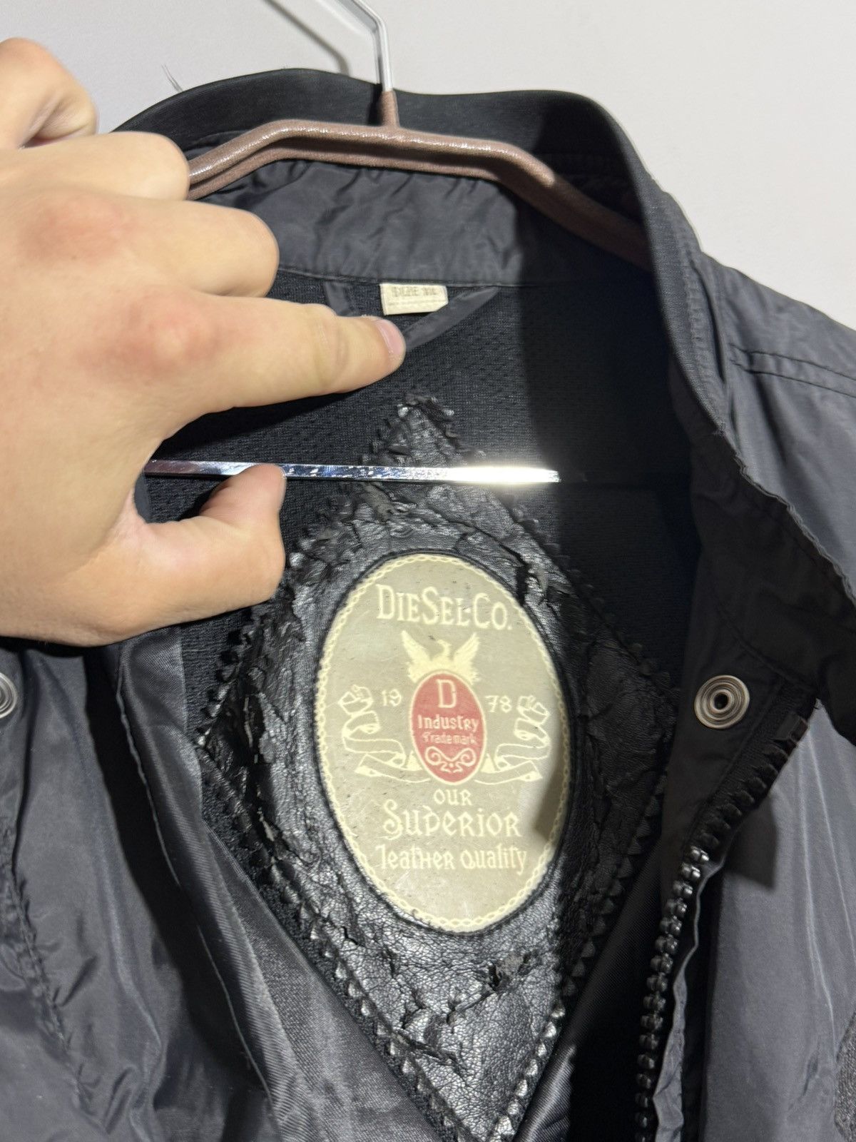 Diesel Vintage Y2k Diesel Nylon Bomber Jacket size XL Size US XL / EU 56 / 4 - 15 Thumbnail