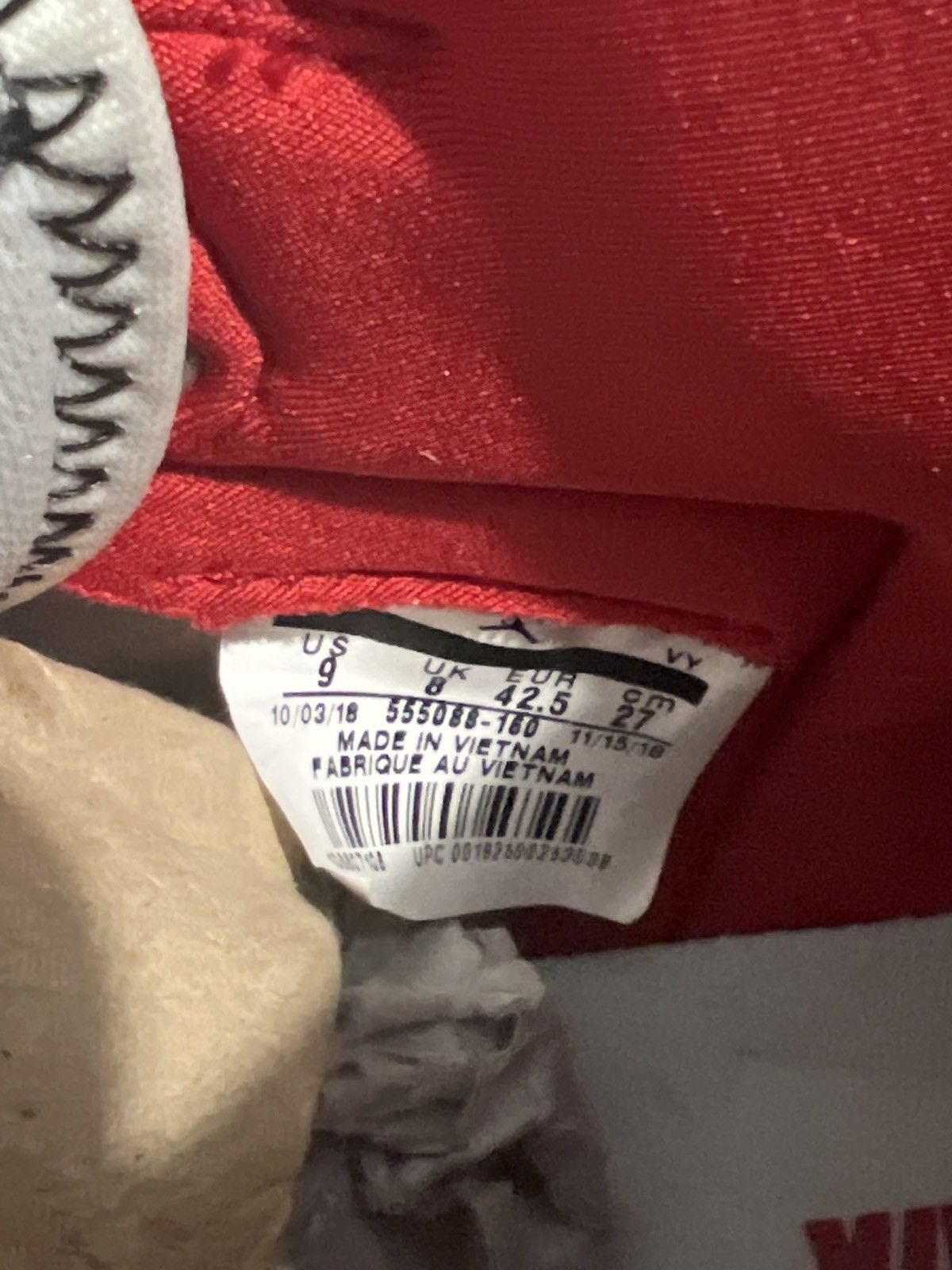 Jordan Brand Air Jordan 1 Retro High OG 'Phantom' Size US 9 / EU 42 - 9 Thumbnail