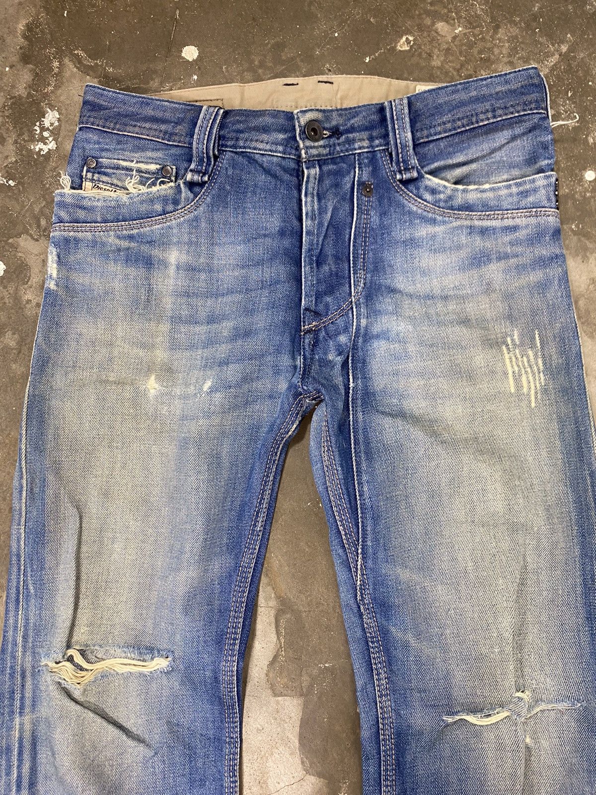 Diesel A12 Rare - Distressed Diesel Jeans Size US 32 / EU 48 - 5 Thumbnail