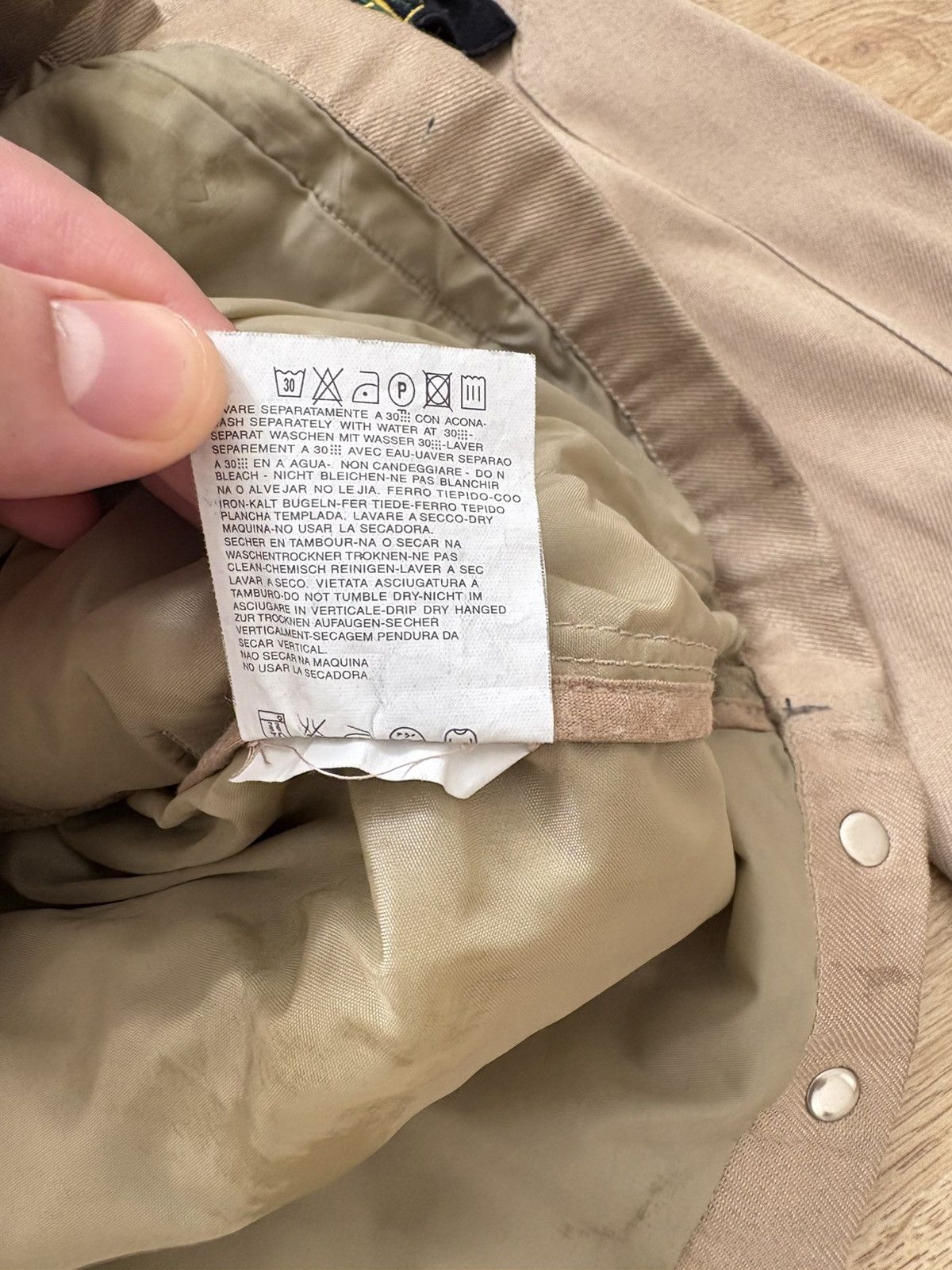 Stone Island Vintage Stone Island Multi Pockets Velcro Jacket Size US L / EU 52-54 / 3 - 8 Thumbnail