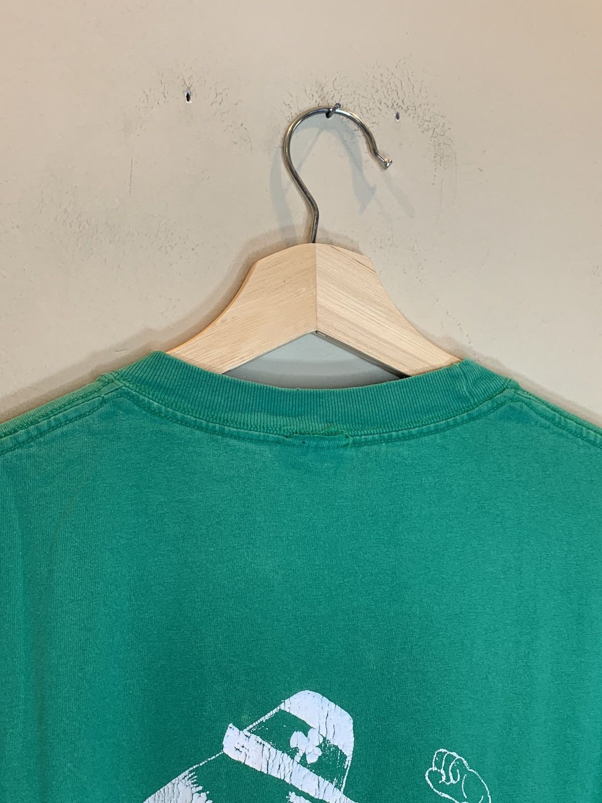 Vintage *RARE* Vintage 90’s Irish Pride Leprechaun Notre Dame Shirt Size US M / EU 48-50 / 2 - 6 Thumbnail